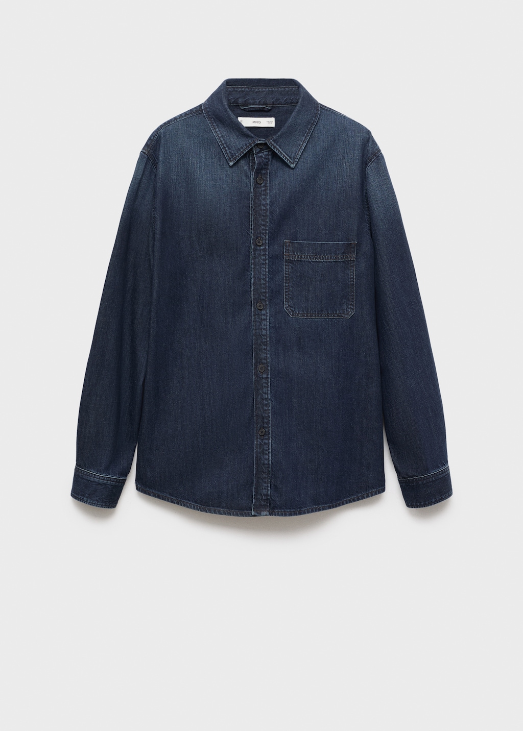 Pocket denim overshirt