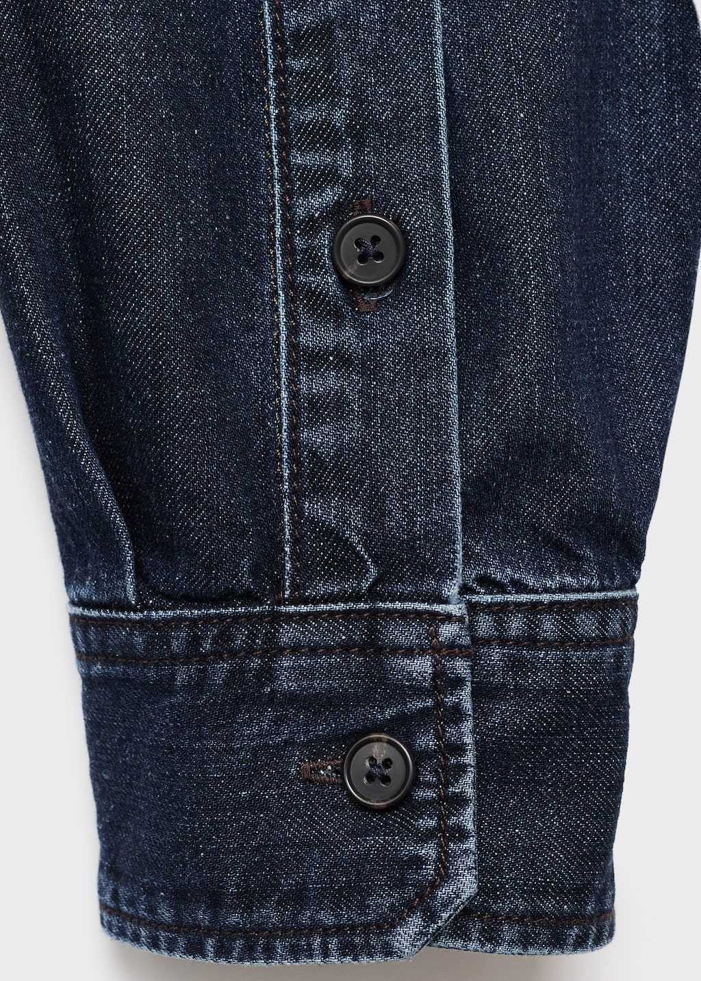 Pocket denim overshirt