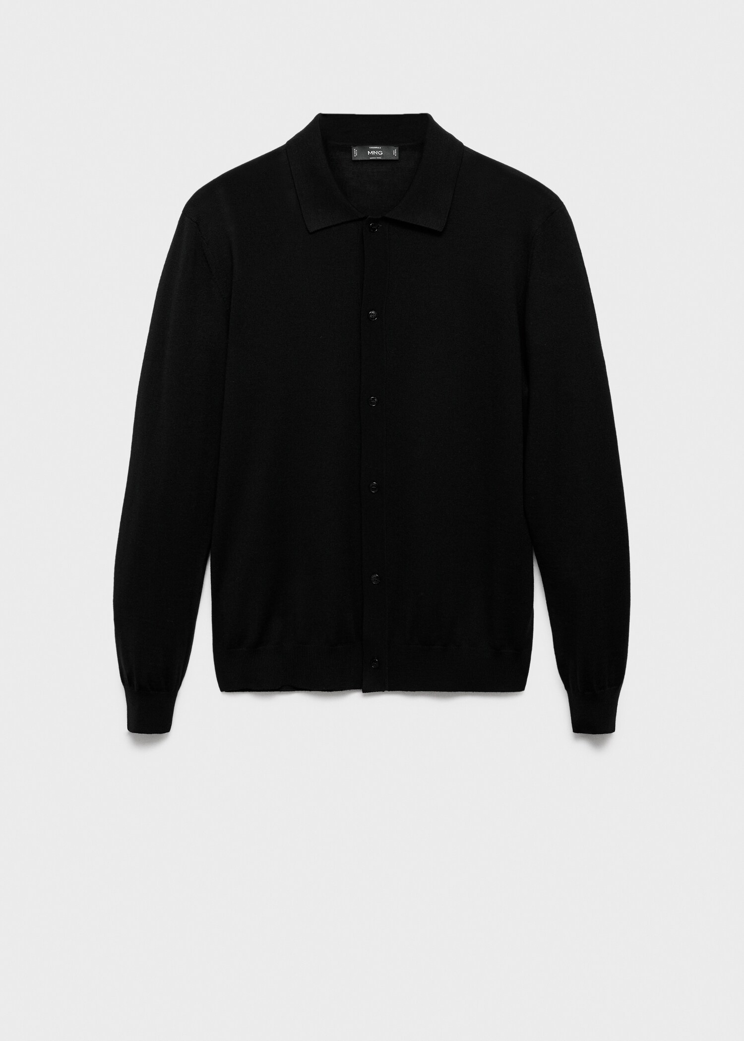 Cardigan 100 % laine mérinos - Article sans modèle