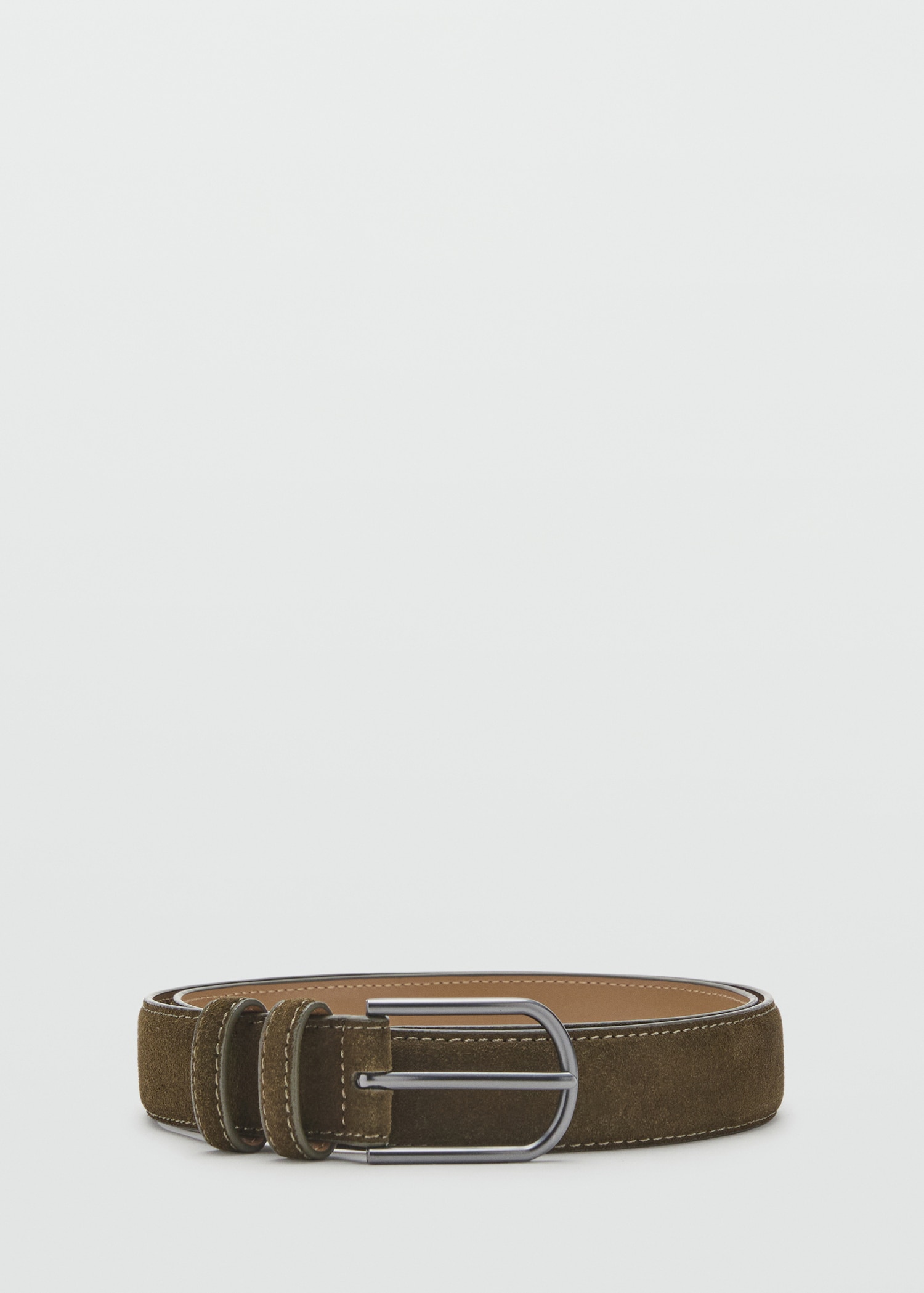 Suede leather belt - Main Image
