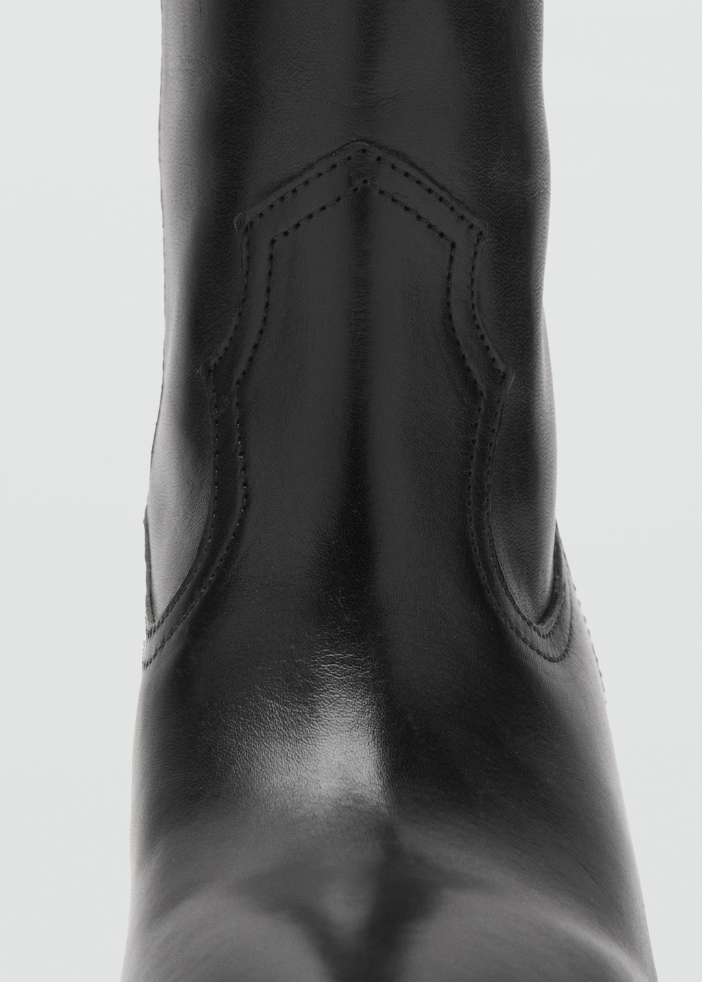 Mango Heeled leather boots