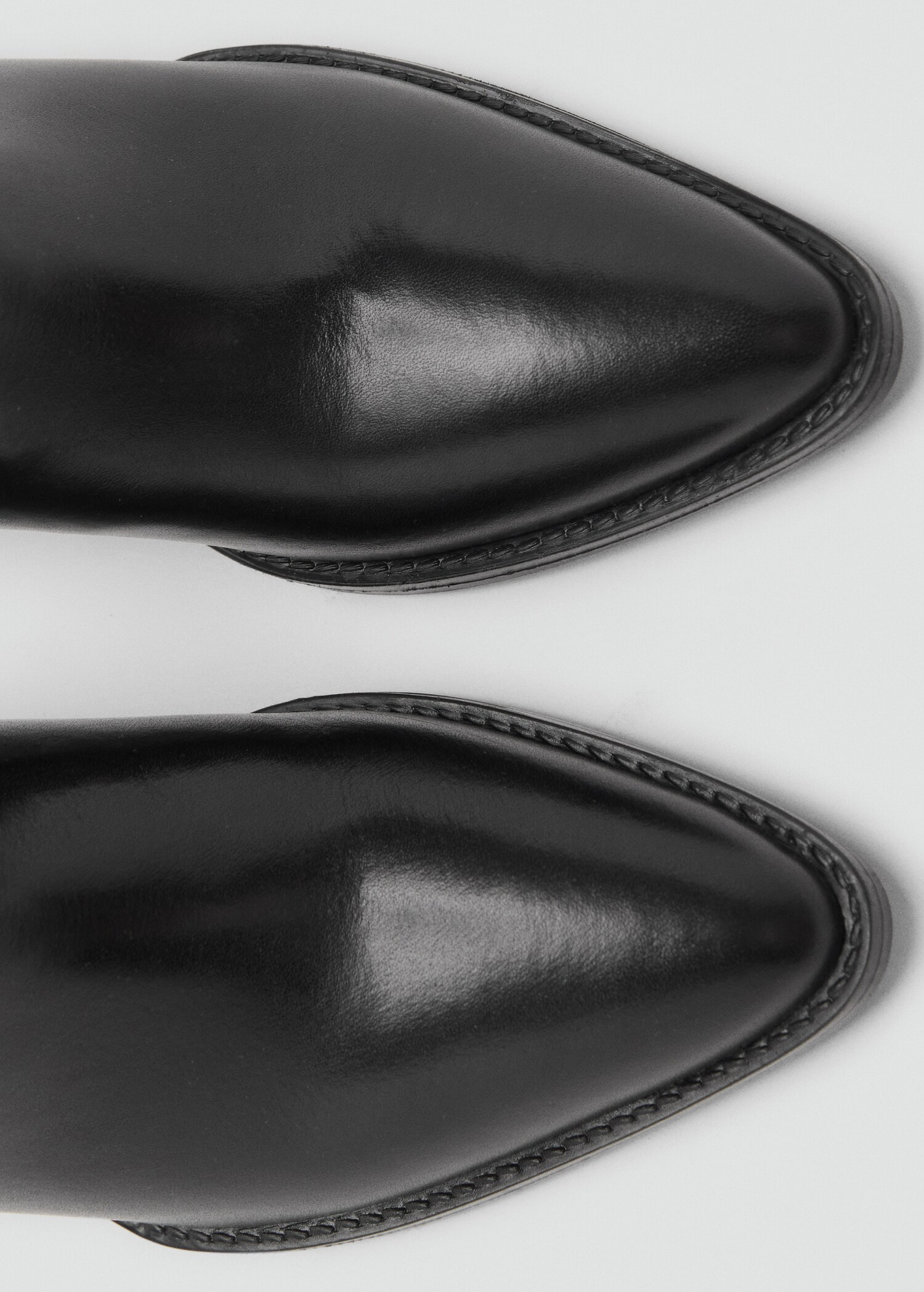 Heel leather boot - Details of the article 3