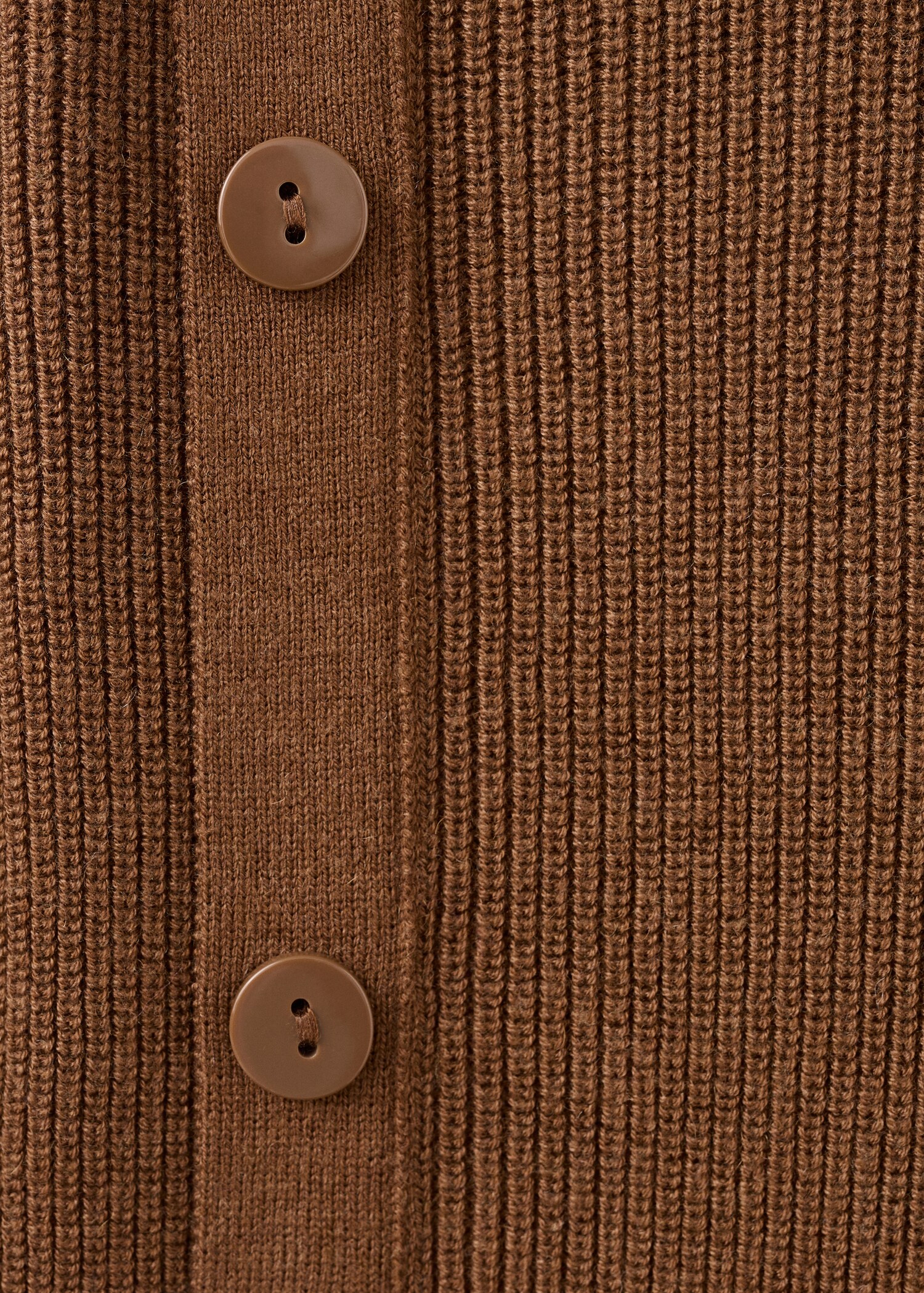 Sweater with asymmetrical neck and buttons - Details of the article 0