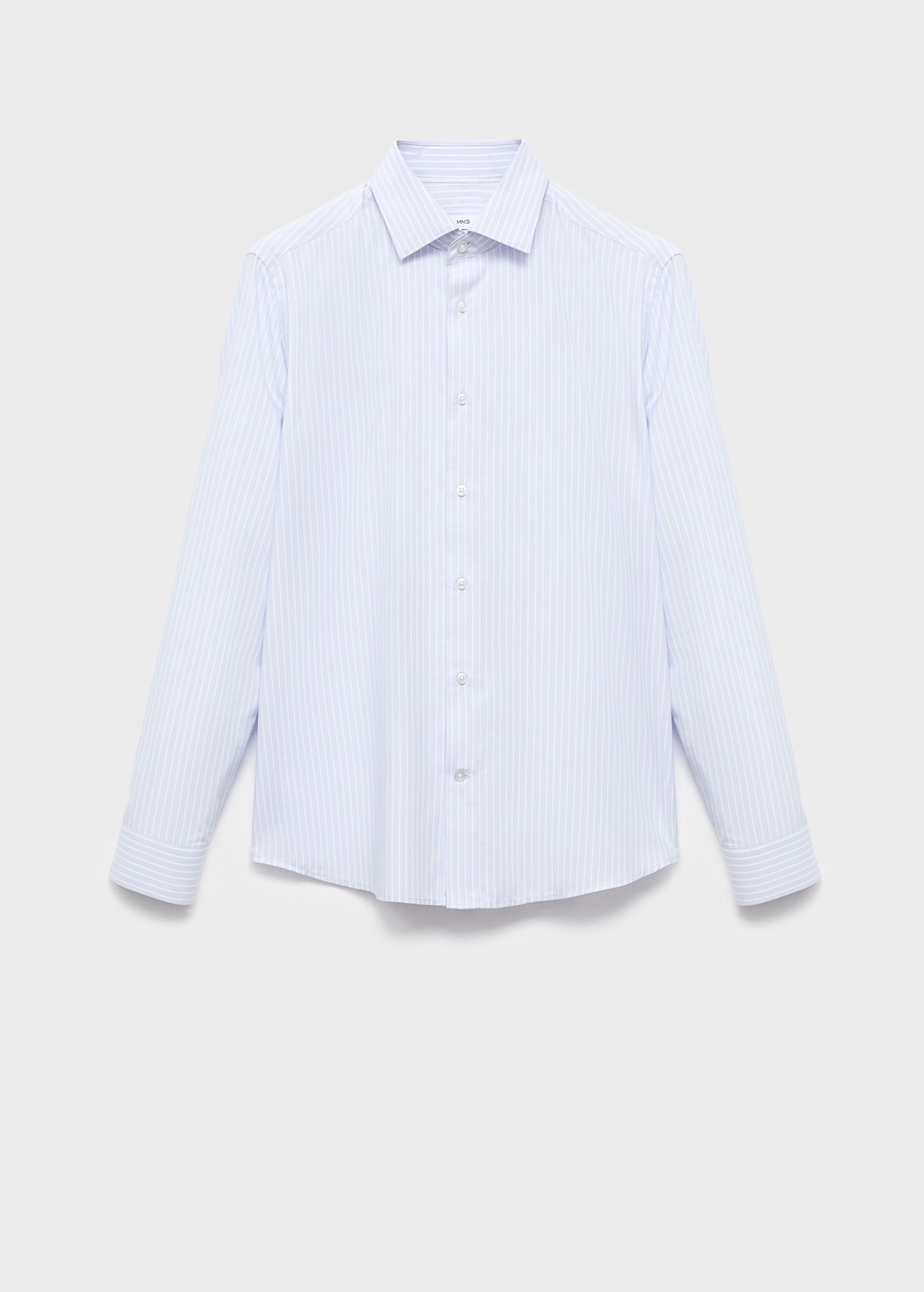 100% cotton striped slim-fit shirt