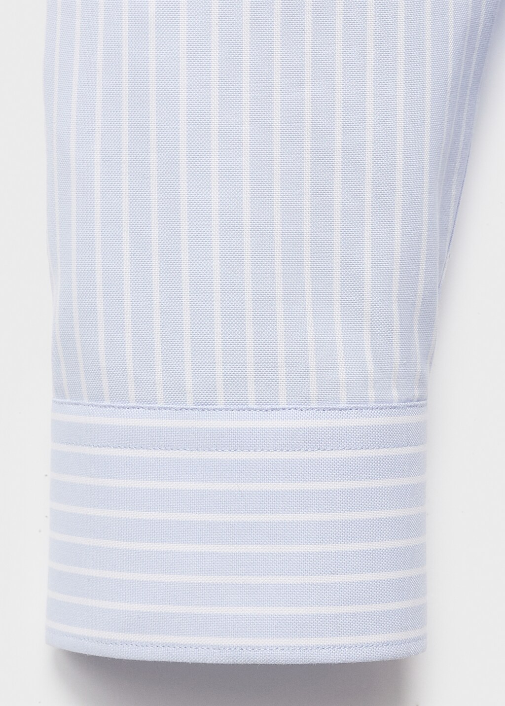 100% cotton striped slim-fit shirt