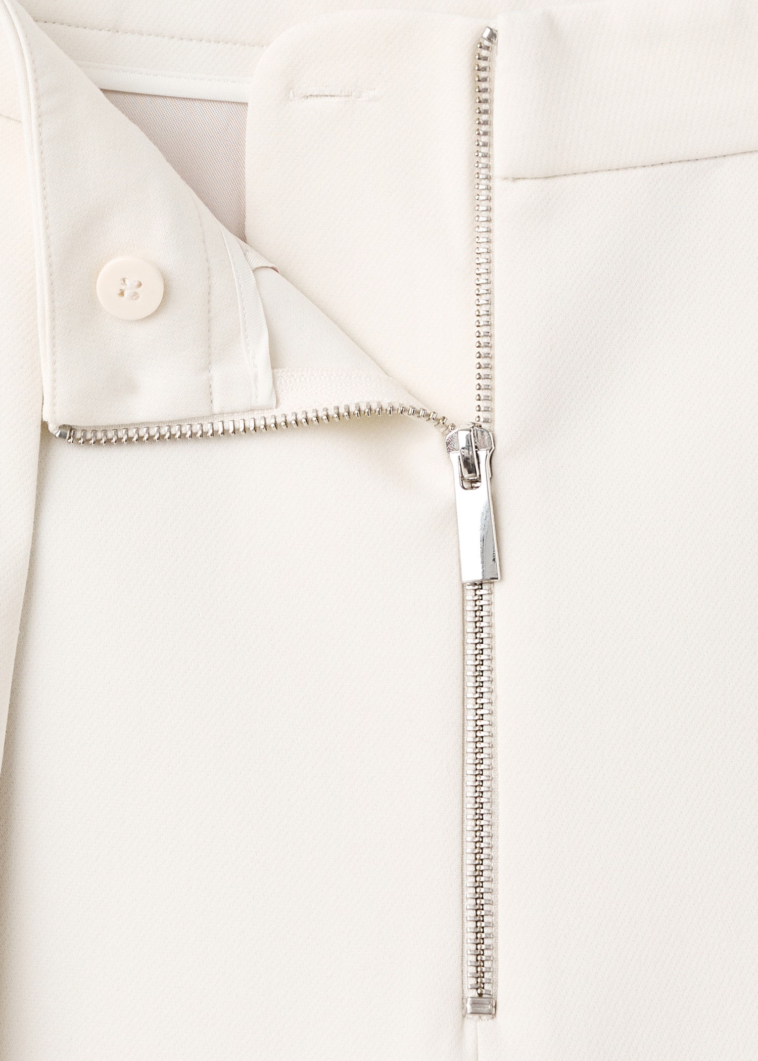 Pleated trousers with zip - Details of the article 0