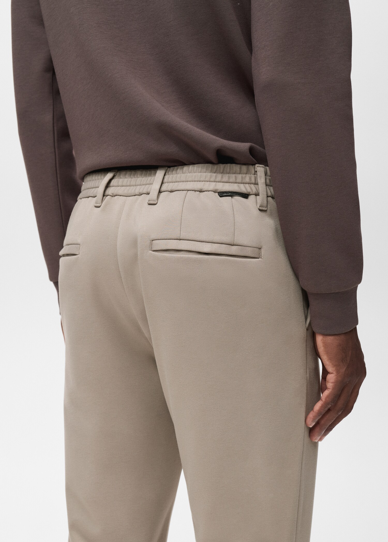 Pantalon slim-fit comfort stretch cordon - Détail de l'article 6