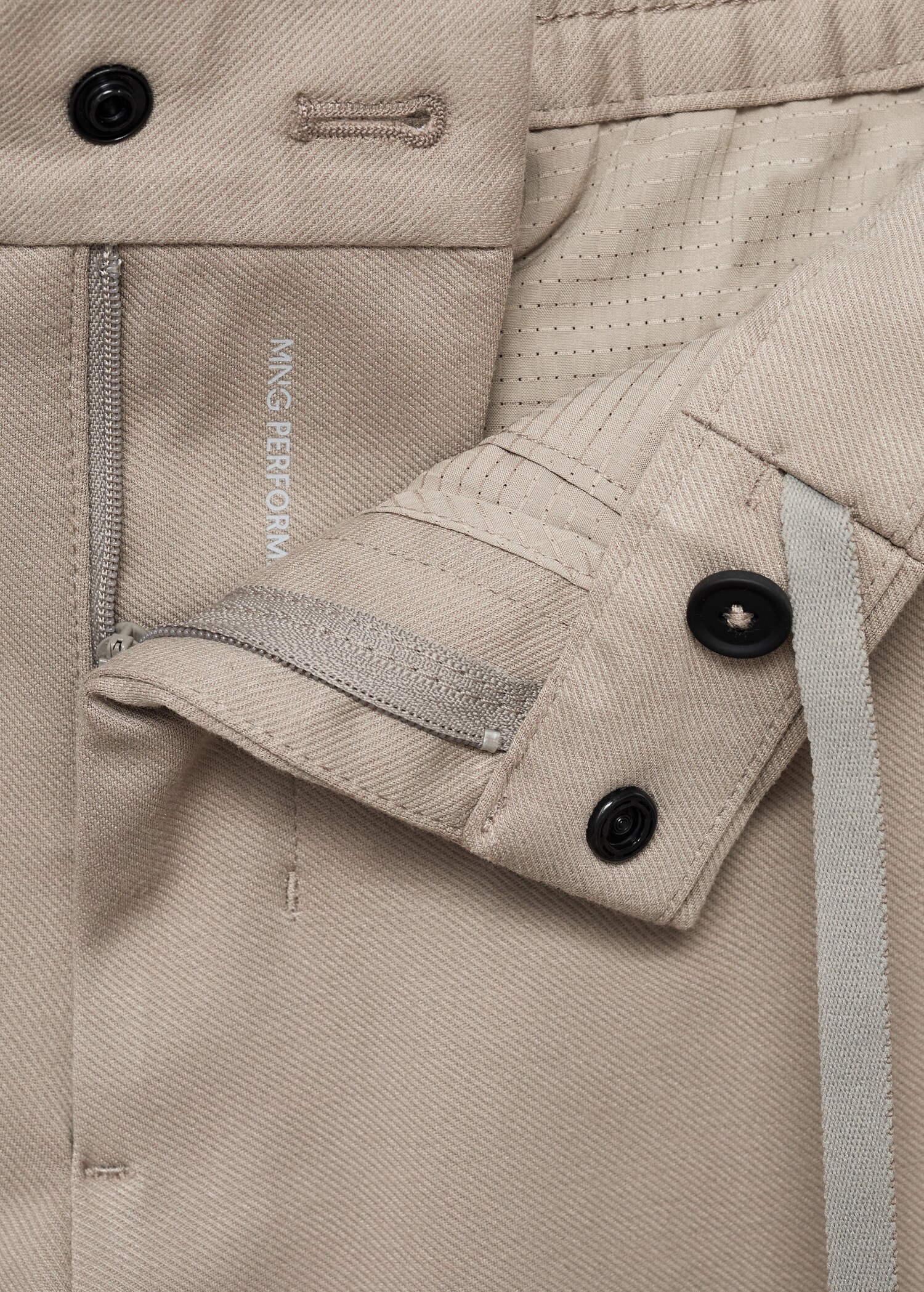 Pantalon slim-fit comfort stretch cordon - Détail de l'article 8