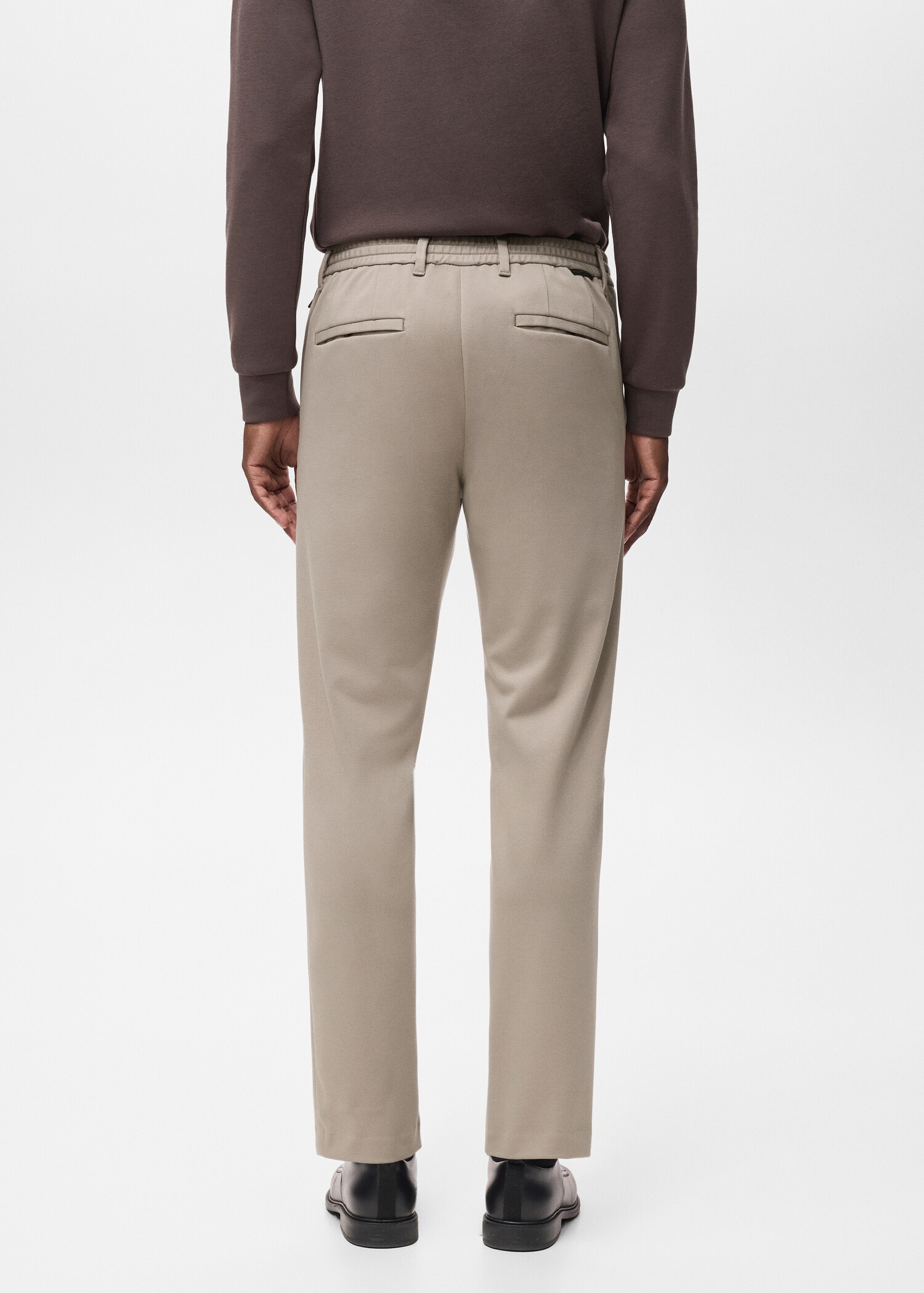 Pantalon slim-fit comfort stretch cordon - Verso de l’article