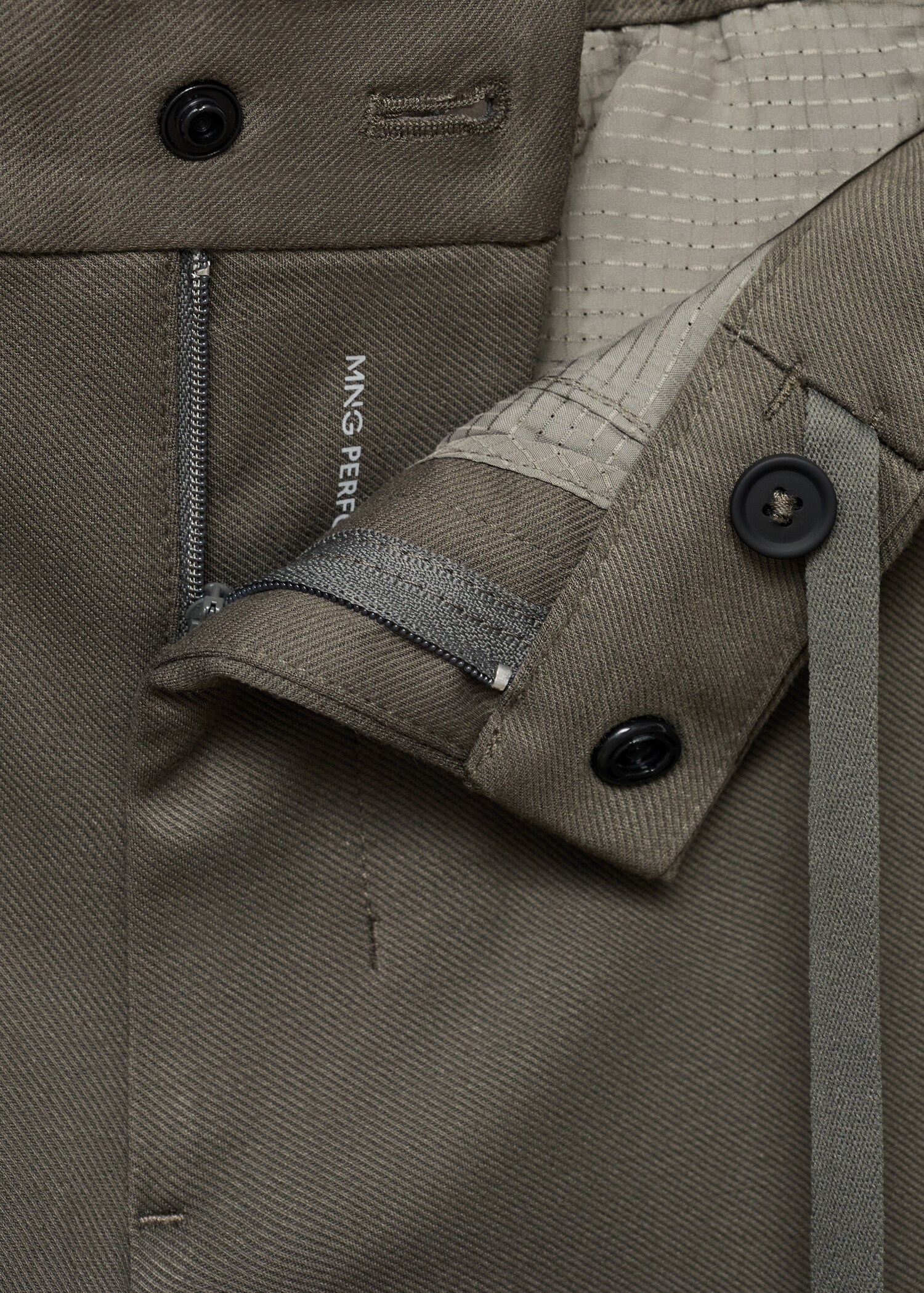 Pantalon slim-fit comfort stretch cordon - Détail de l'article 8