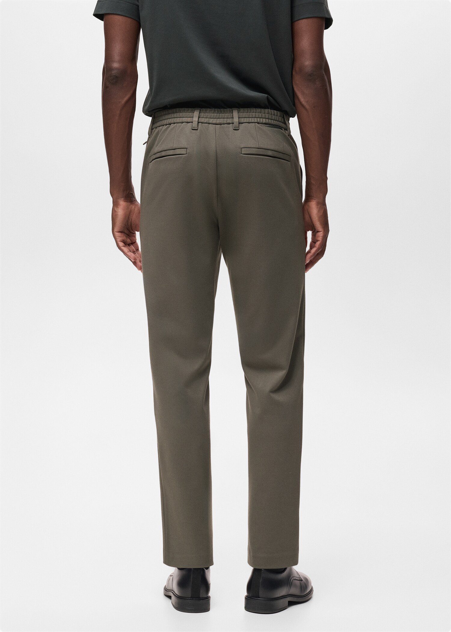 Pantalon slim-fit comfort stretch cordon - Verso de l’article