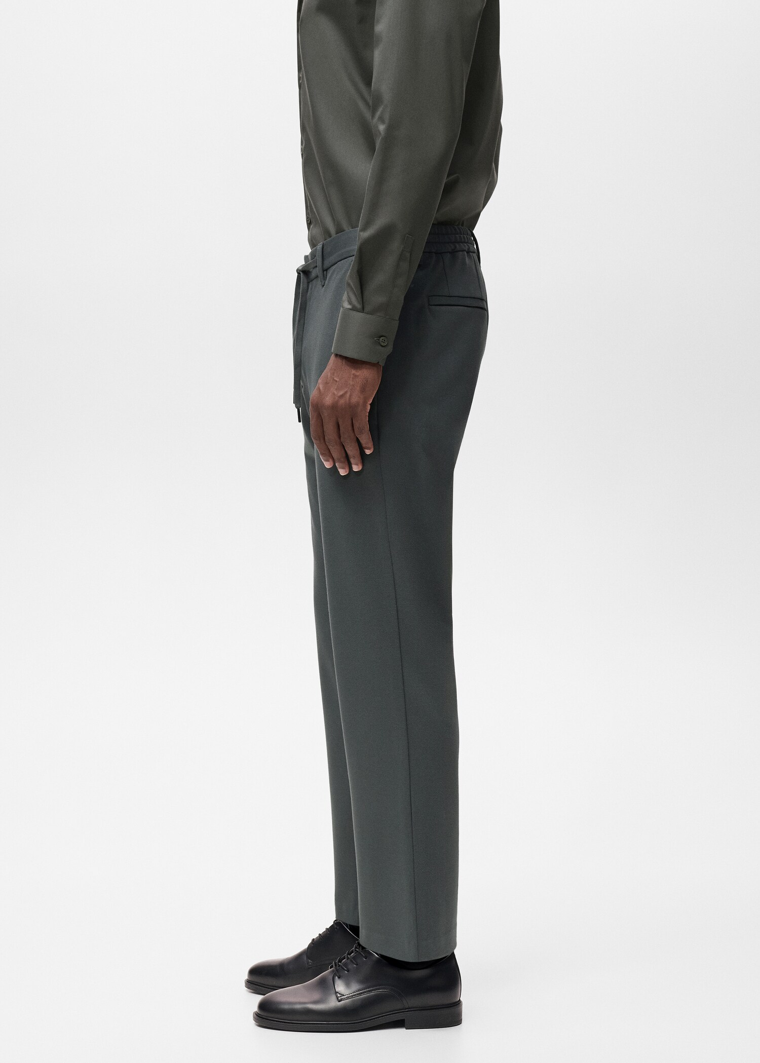 Pantalon slim-fit comfort stretch cordon - Détail de l'article 2