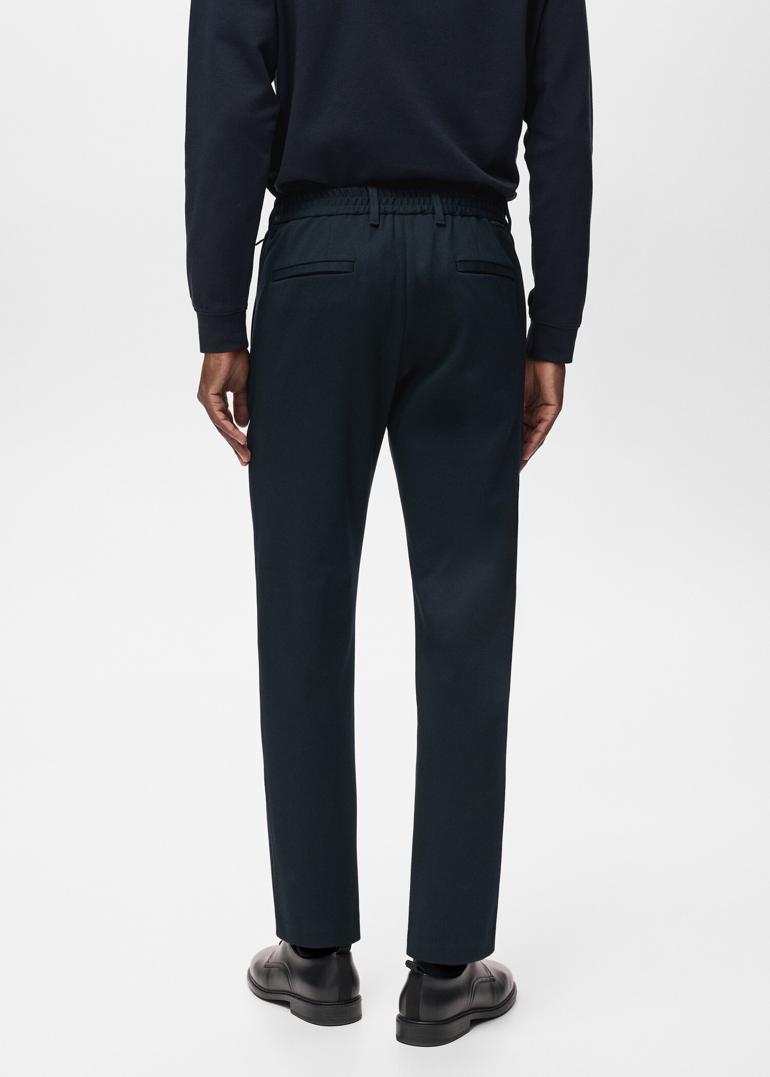 Pantalon slim-fit comfort stretch cordon - Verso de l’article