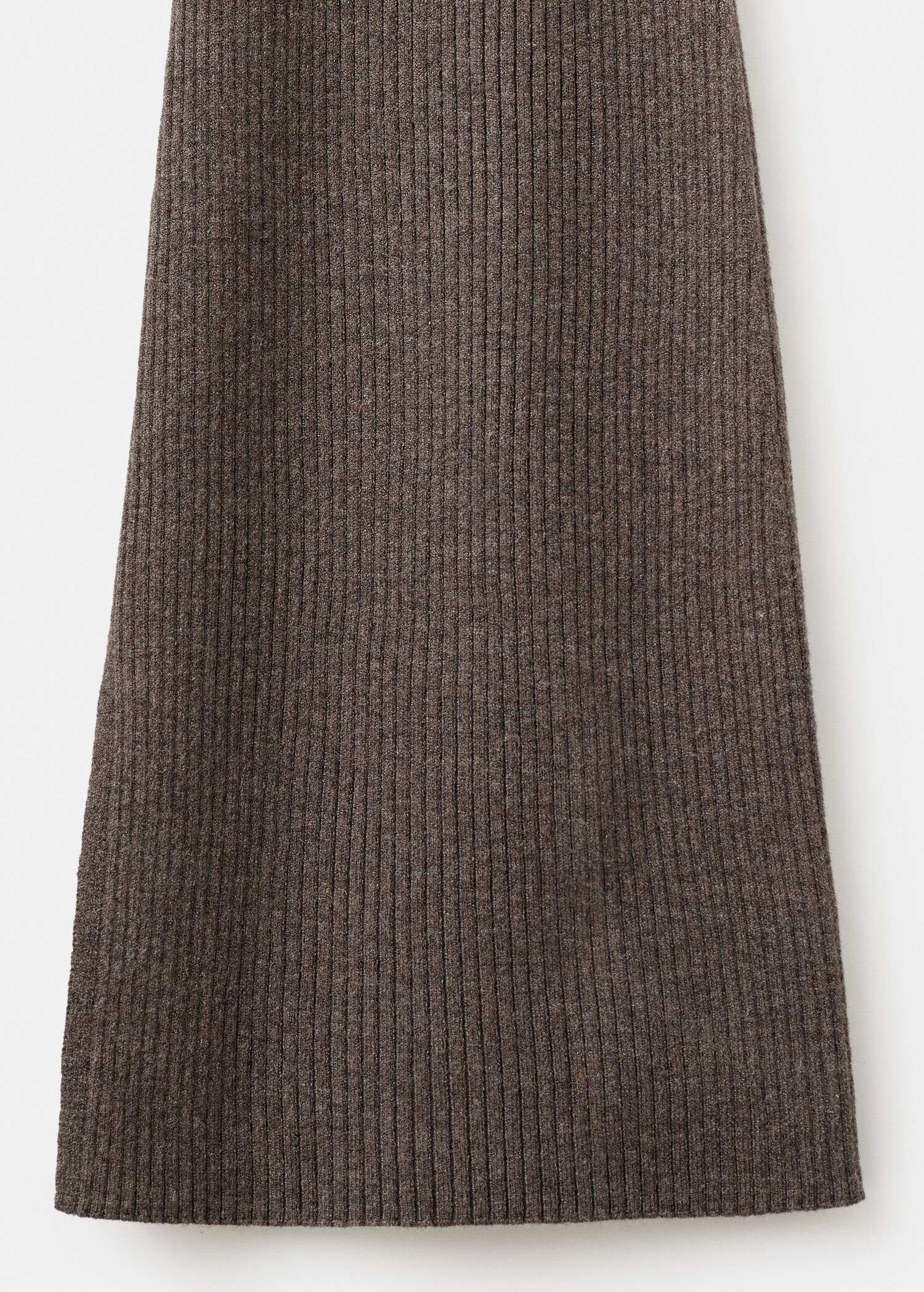 Ribbed flared trousers - Details of the article 0