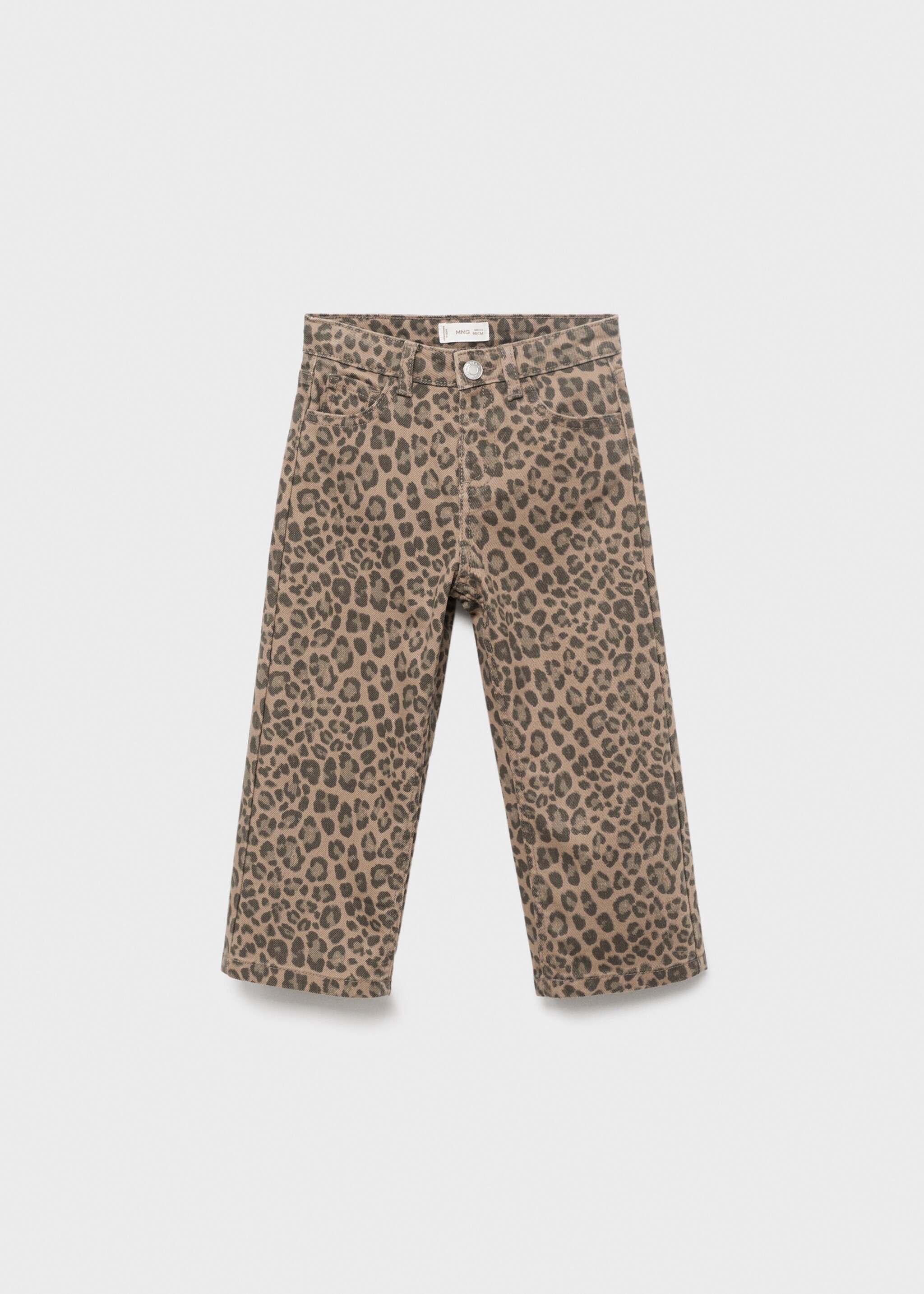 Trousers leopardb - Article without model, Chocolate. Ref: 17066334-00.