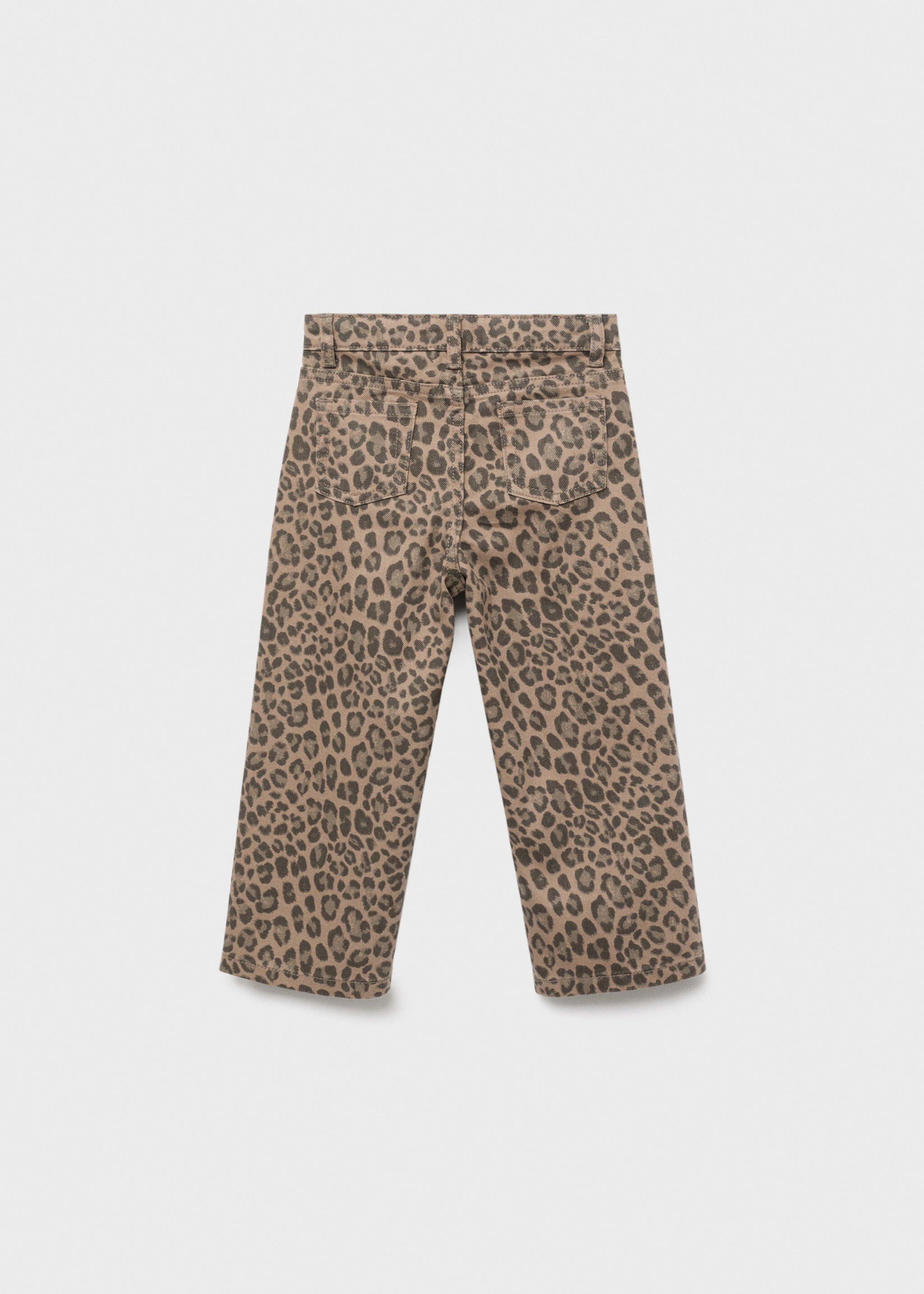 Trousers leopardb - Reverse of the article, Chocolate. Ref: 17066334-00.