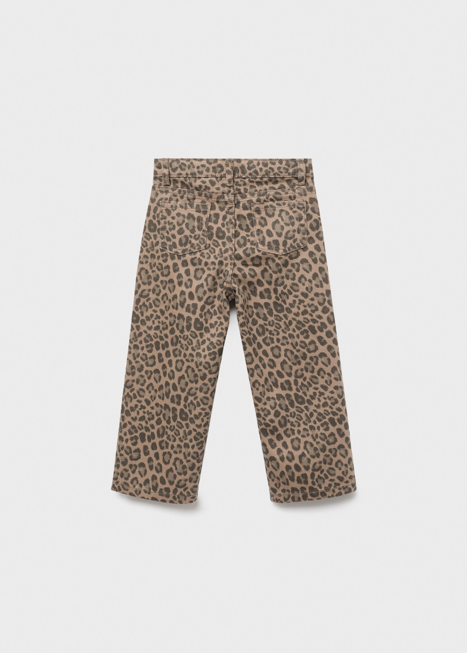 Trousers leopardb - Reverse of the article