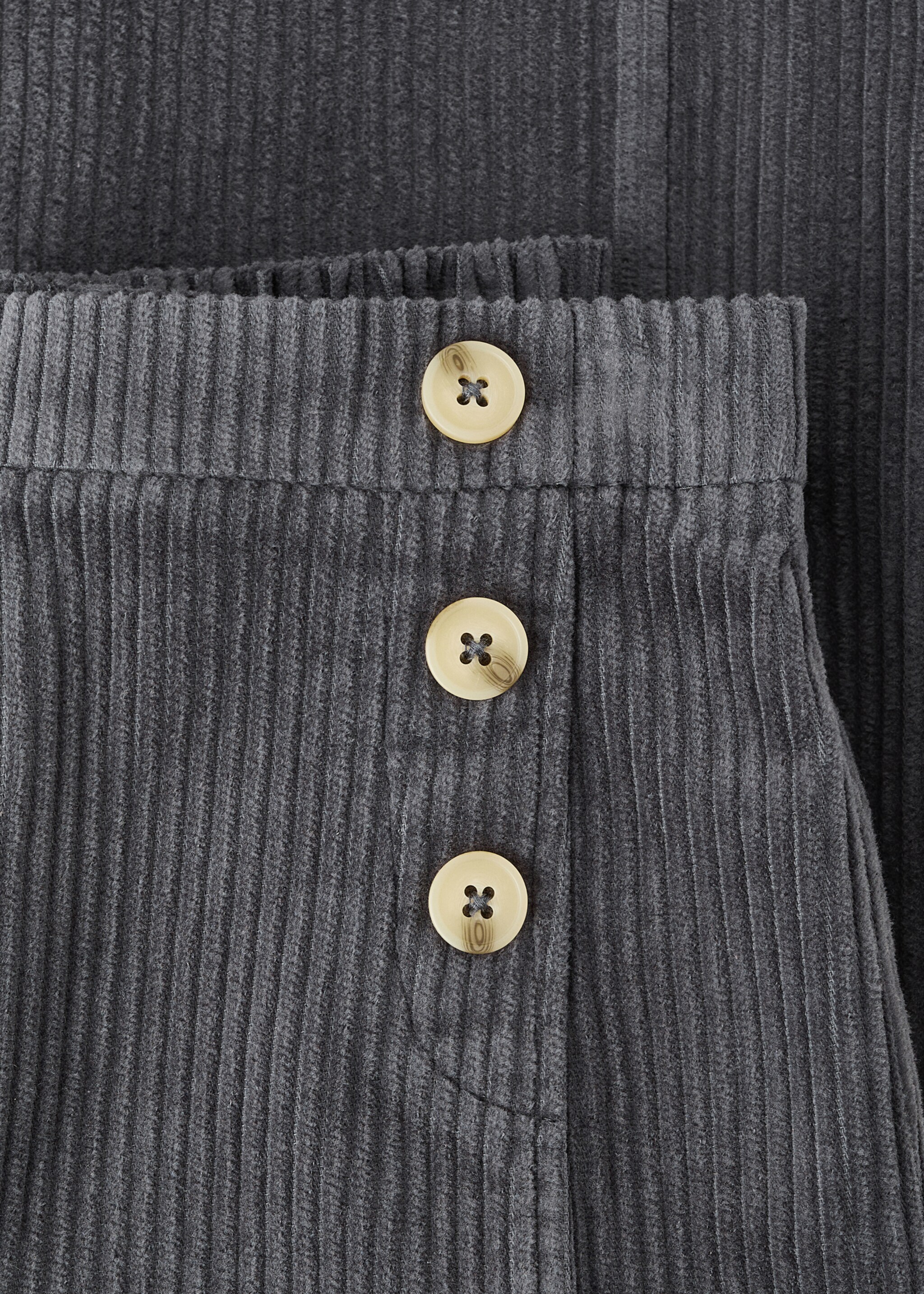 Trousers linita - Details of the article 8, Charcoal. Ref: 17066336-00.