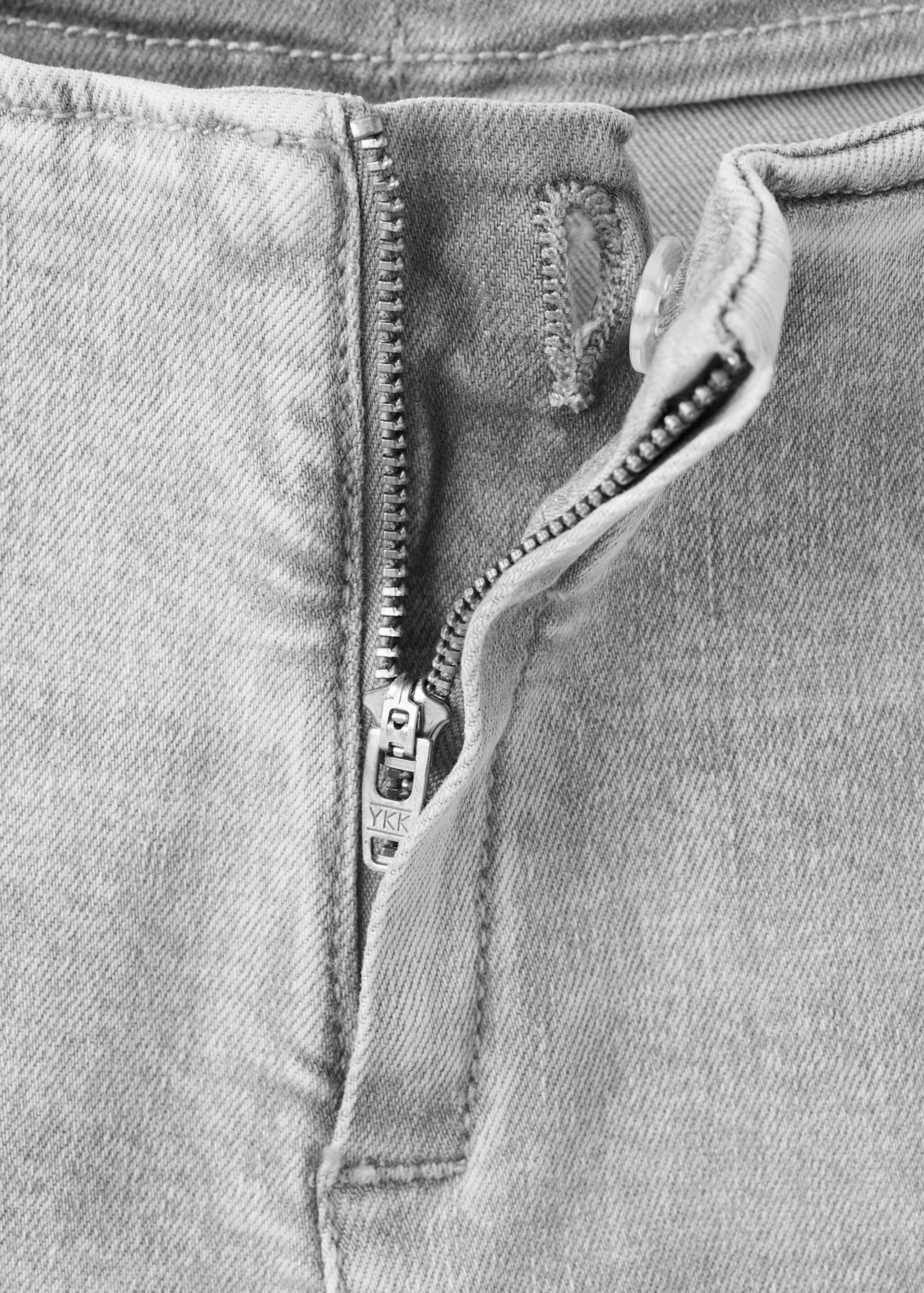 Jean wideleg clouté - Détail de l'article 8, Gris denim. Ref: 17066341-00.