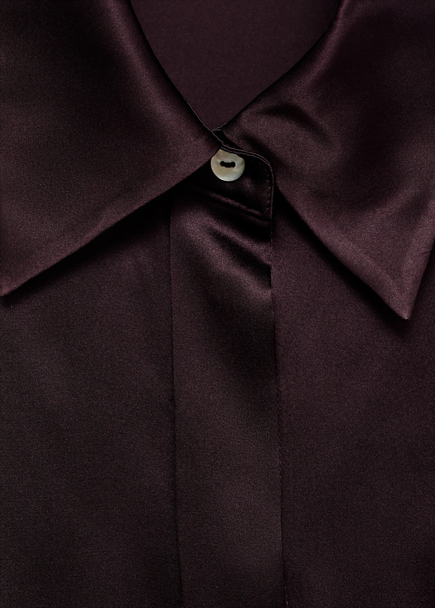 Chemise 100 % soie satinée - Détail de l'article 8