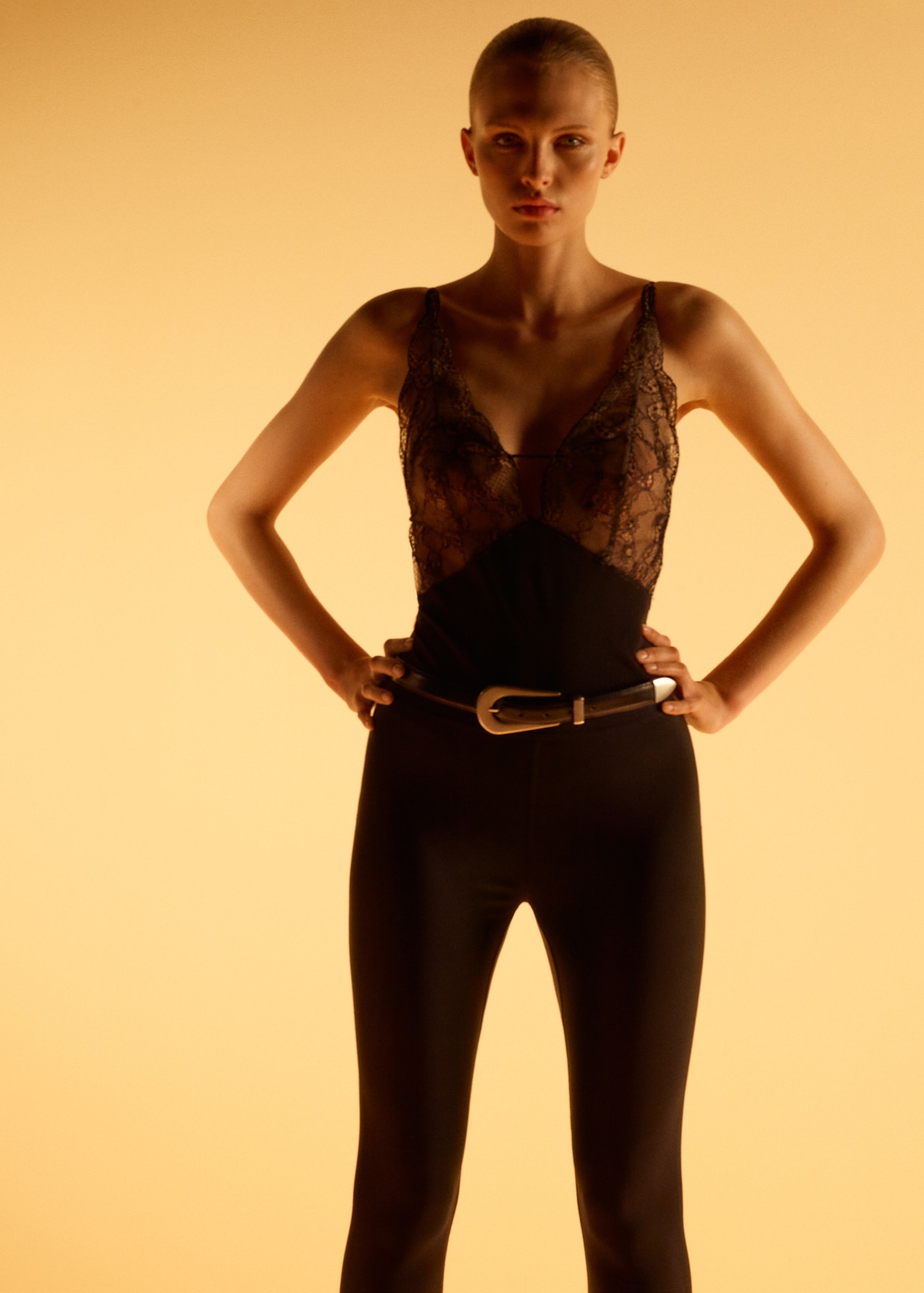 Leggings bajo cremalleras Mujer MANGO España (Península y