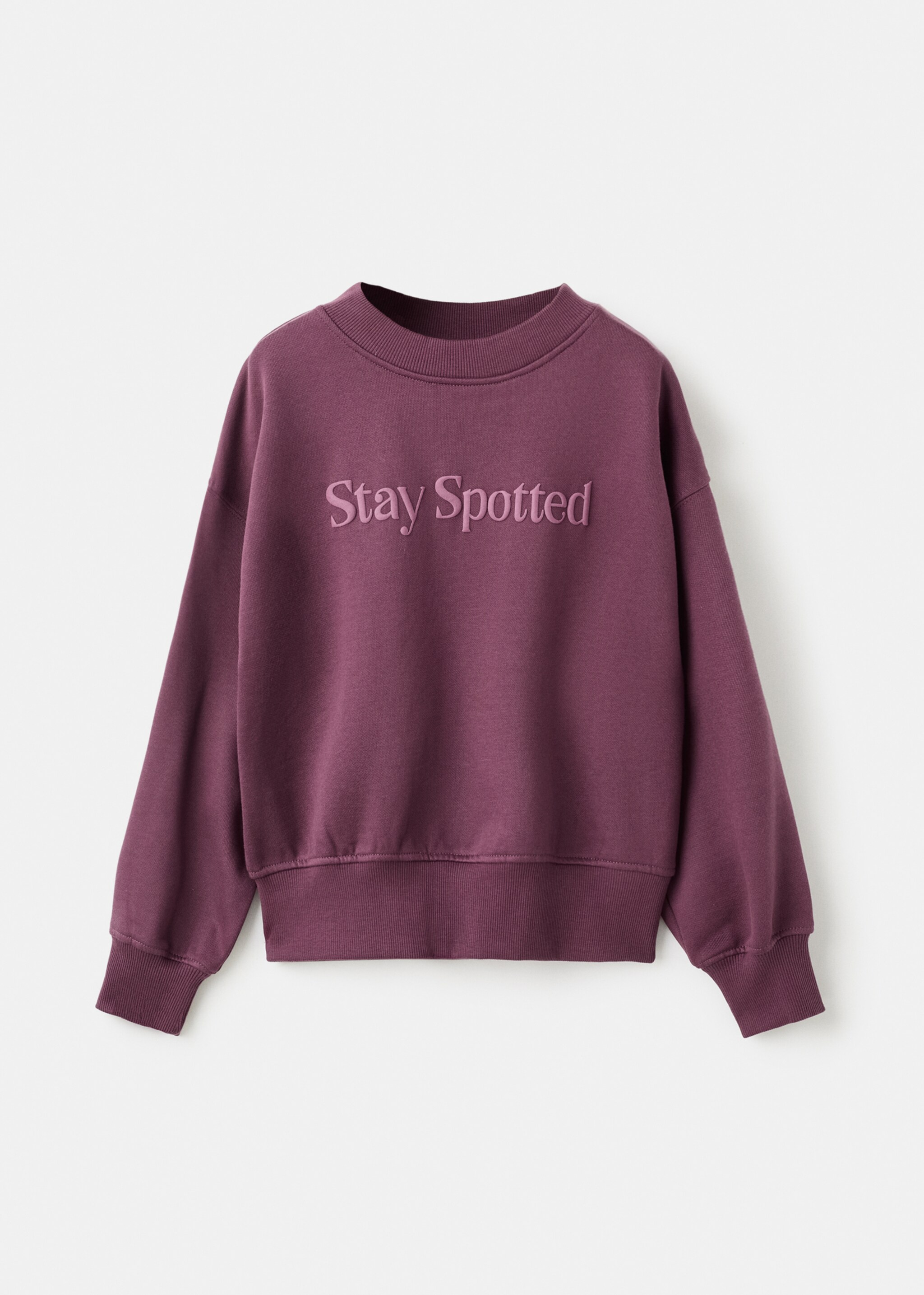 Sweatshirt spot - Article without model, Maroon. Ref: 17066727-00.