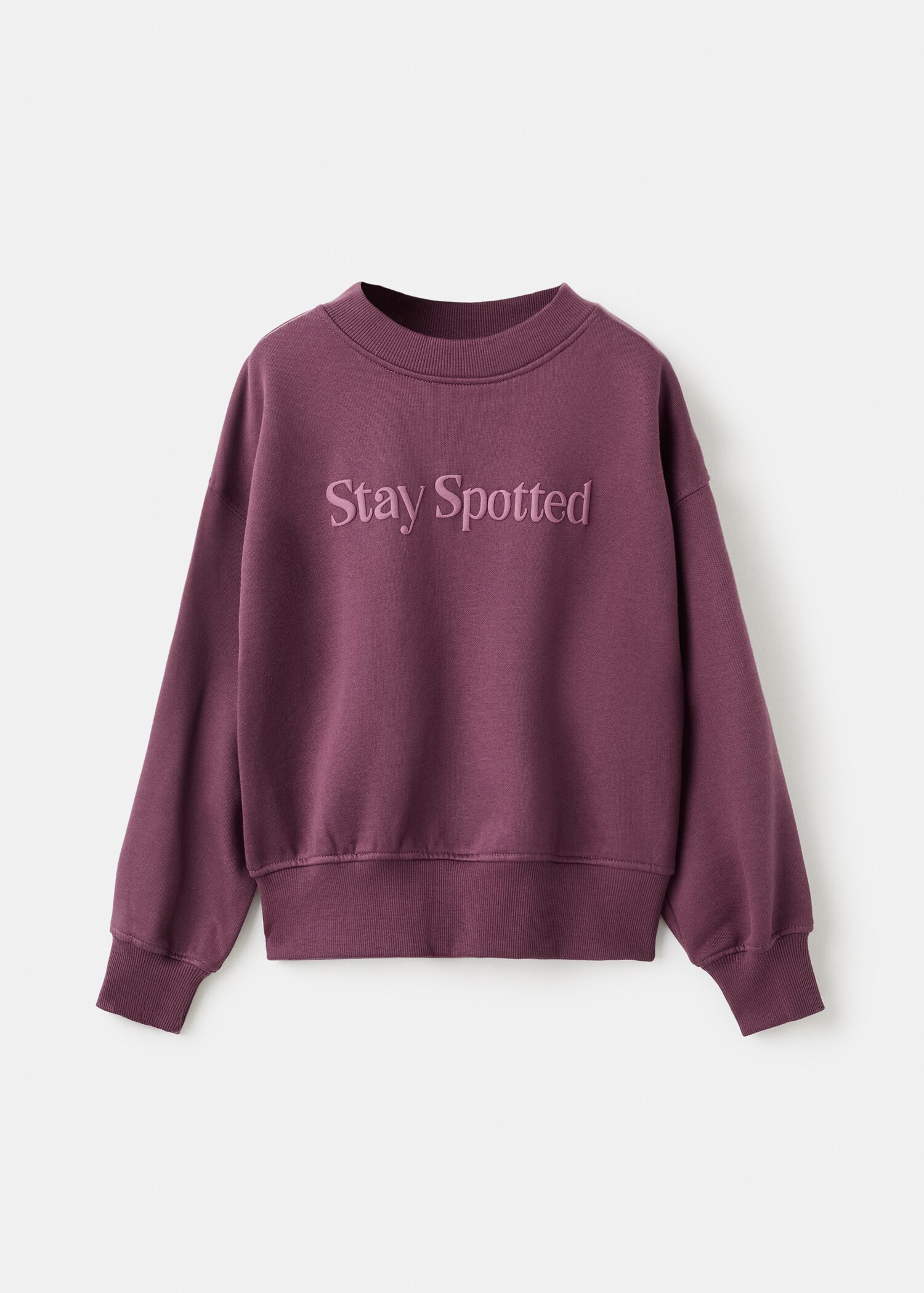 Printed cotton sweatshirt - Article without model