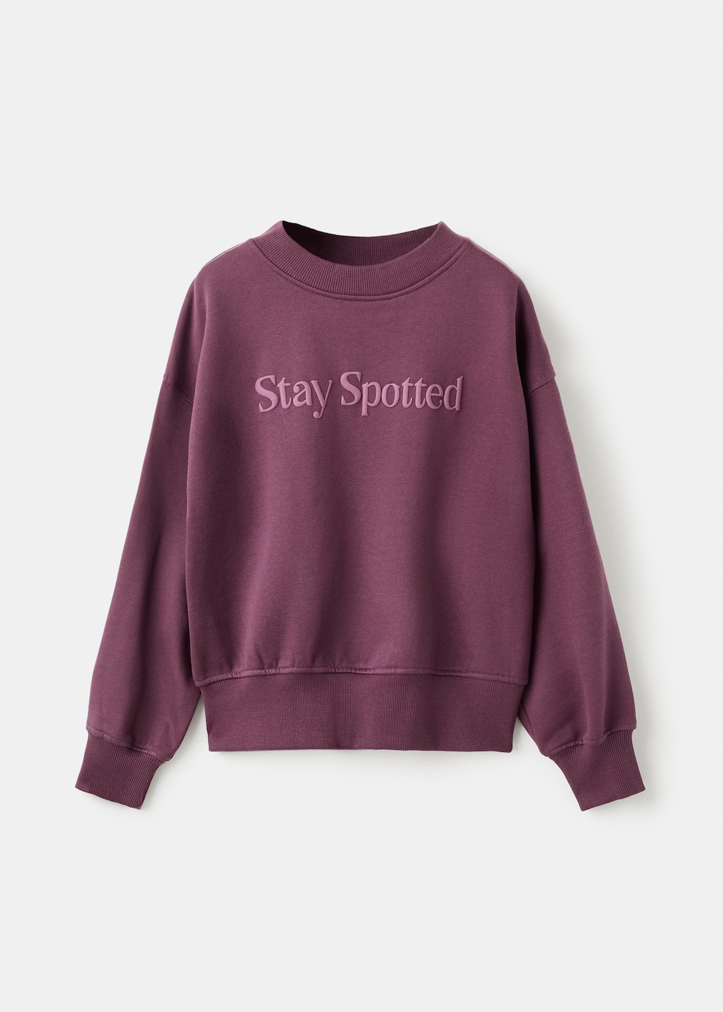 Printed cotton sweatshirt