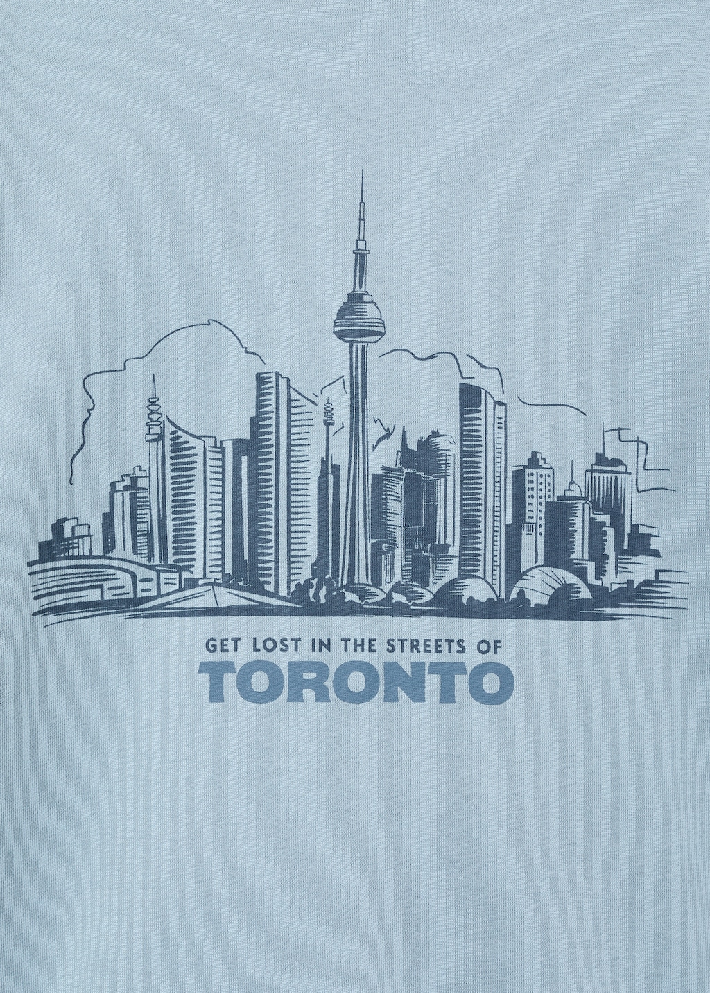 Printed long sleeve t-shirt