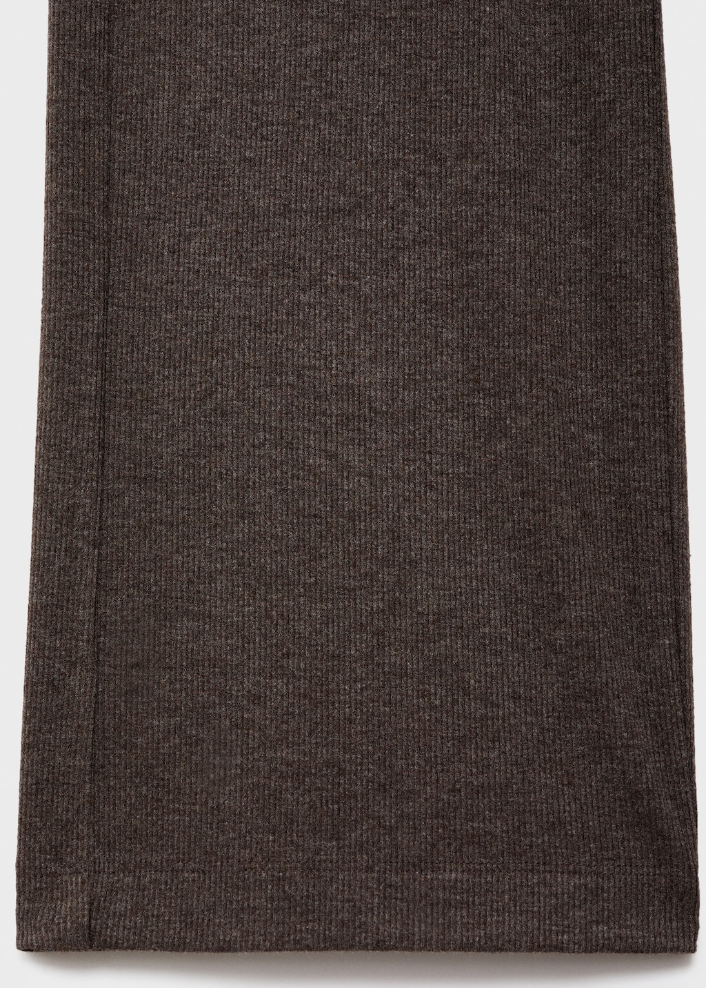 Wide-leg knitted pants