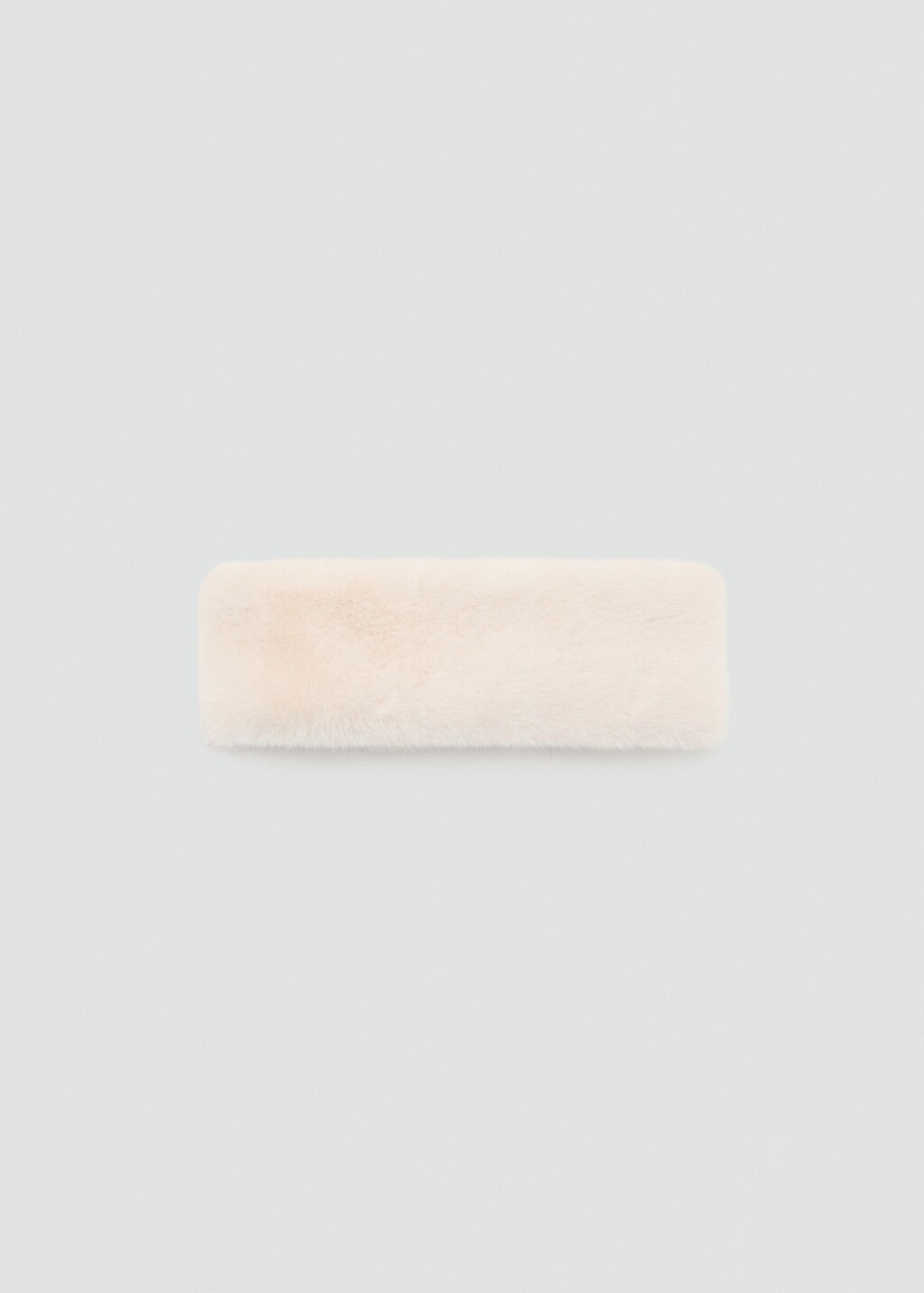 Hairband with fur-effect trim