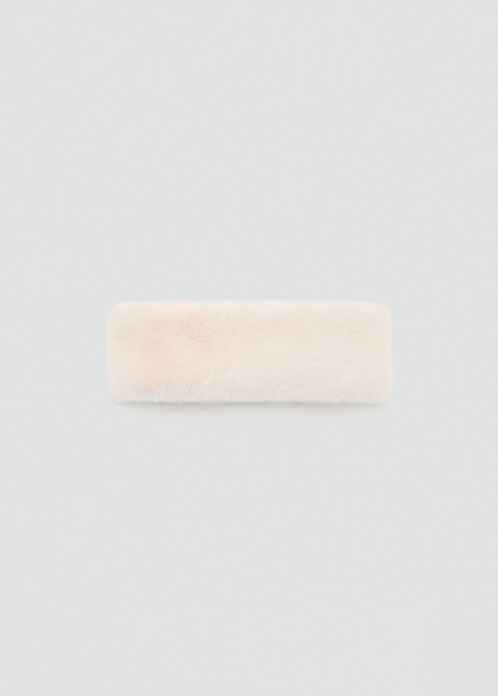 Hairband with fur-effect trim