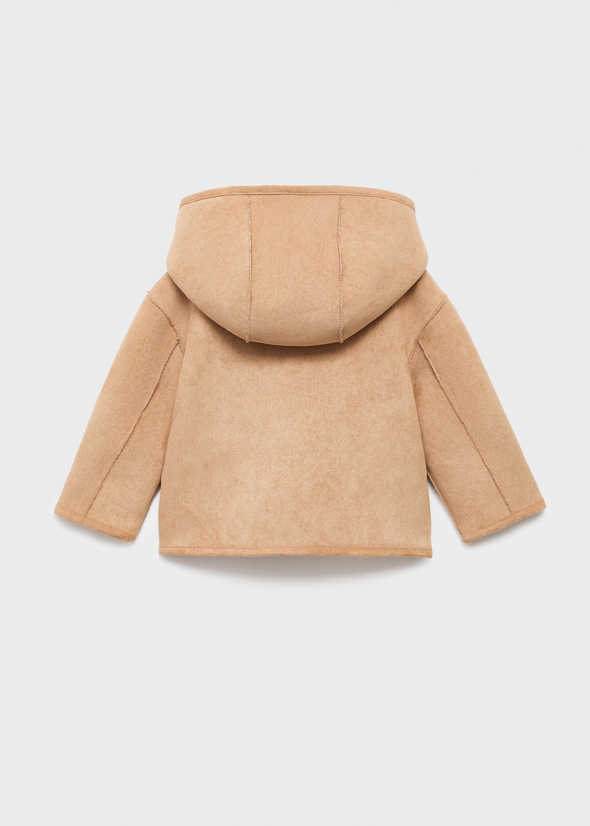 Manteau marion - Verso de l’article, Marron moyen. Ref: 17066735-00.