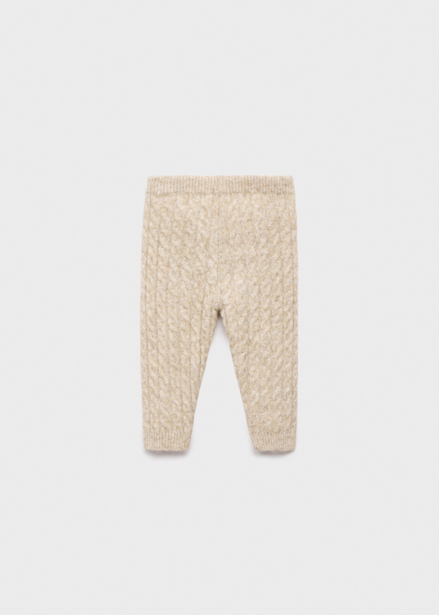 Knitted leggings - Reverse of the article