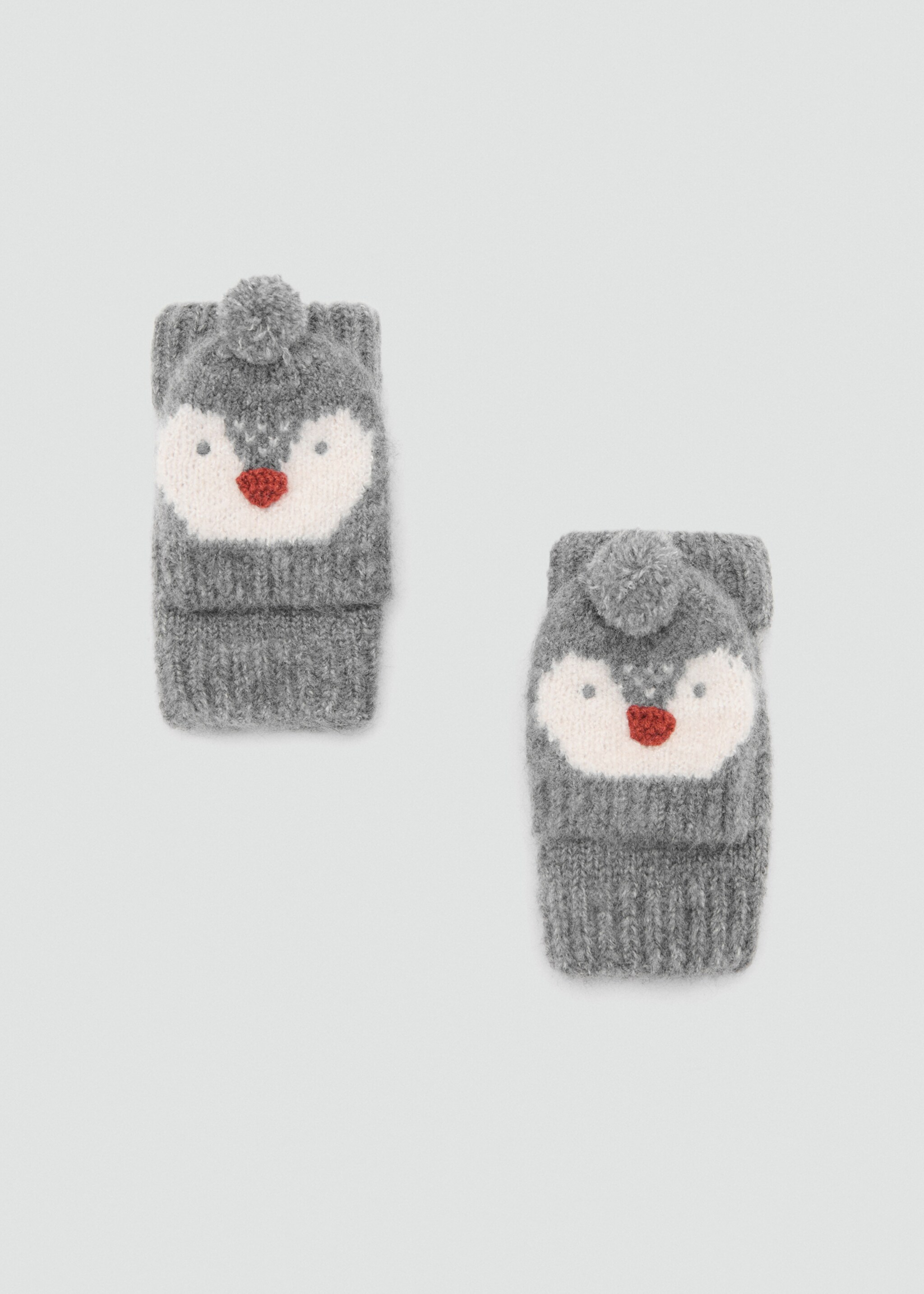 Penguin gloves - Article without model, Grey. Ref: 17066741-00.