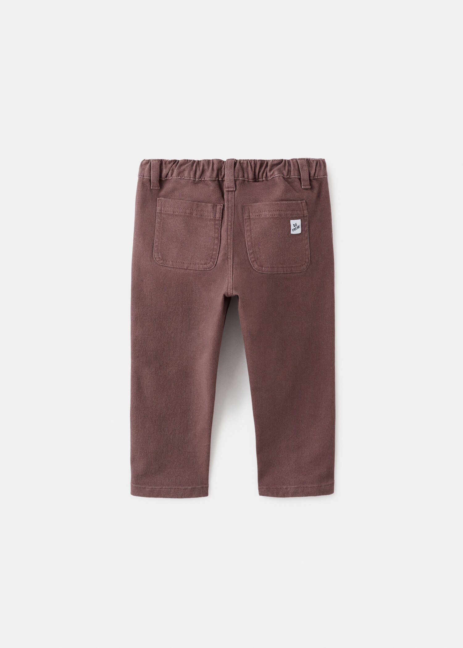 Straight trousers - Reverse of the article