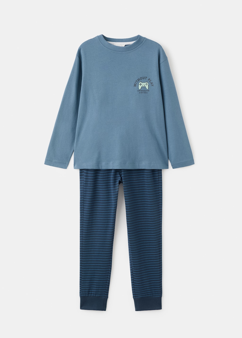 Printed long pyjamas