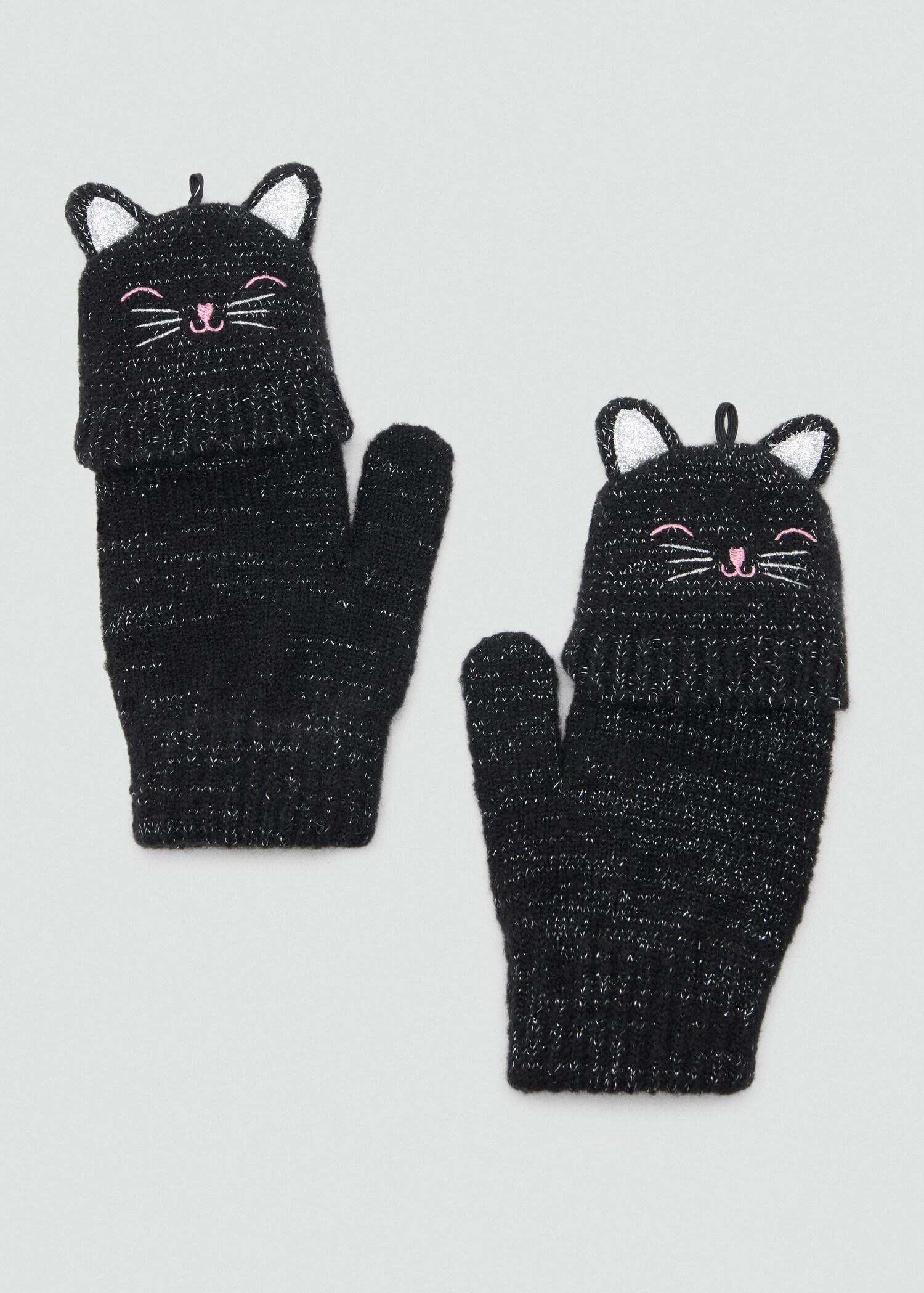 Lurex kitten gloves - Details of the article 1