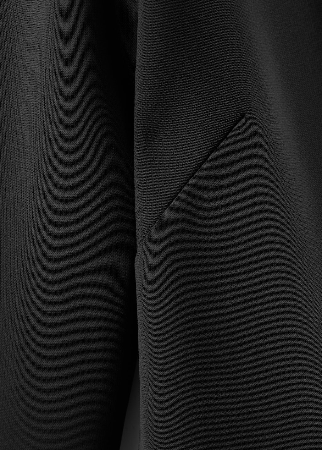 Long-sleeved dress with draped neck - image 5