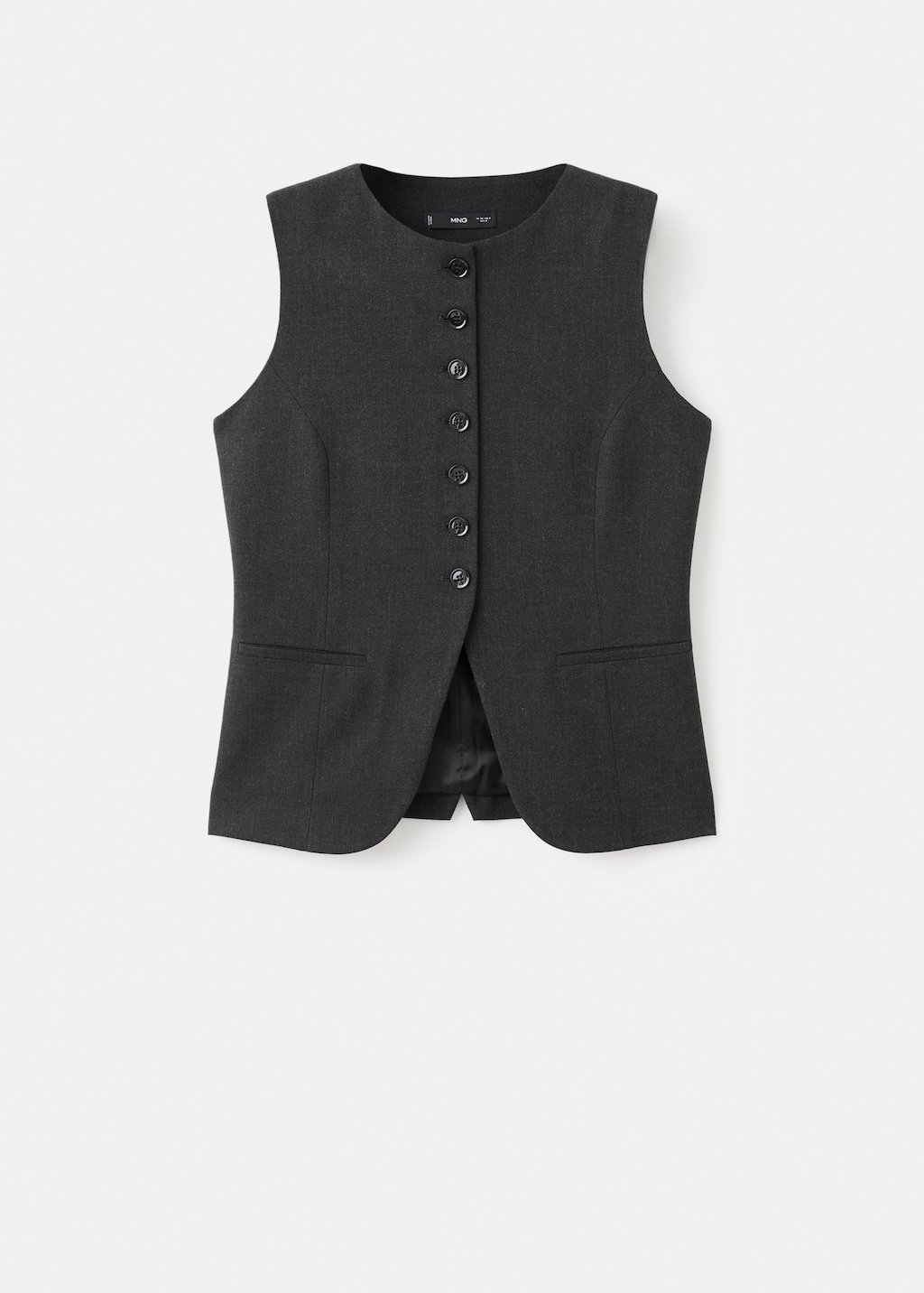 Round-neck suit vest - image 5