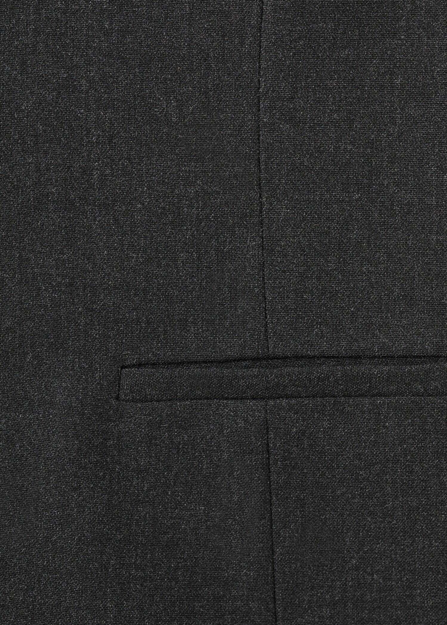 Round-neck suit waistcoat - Details of the article 0