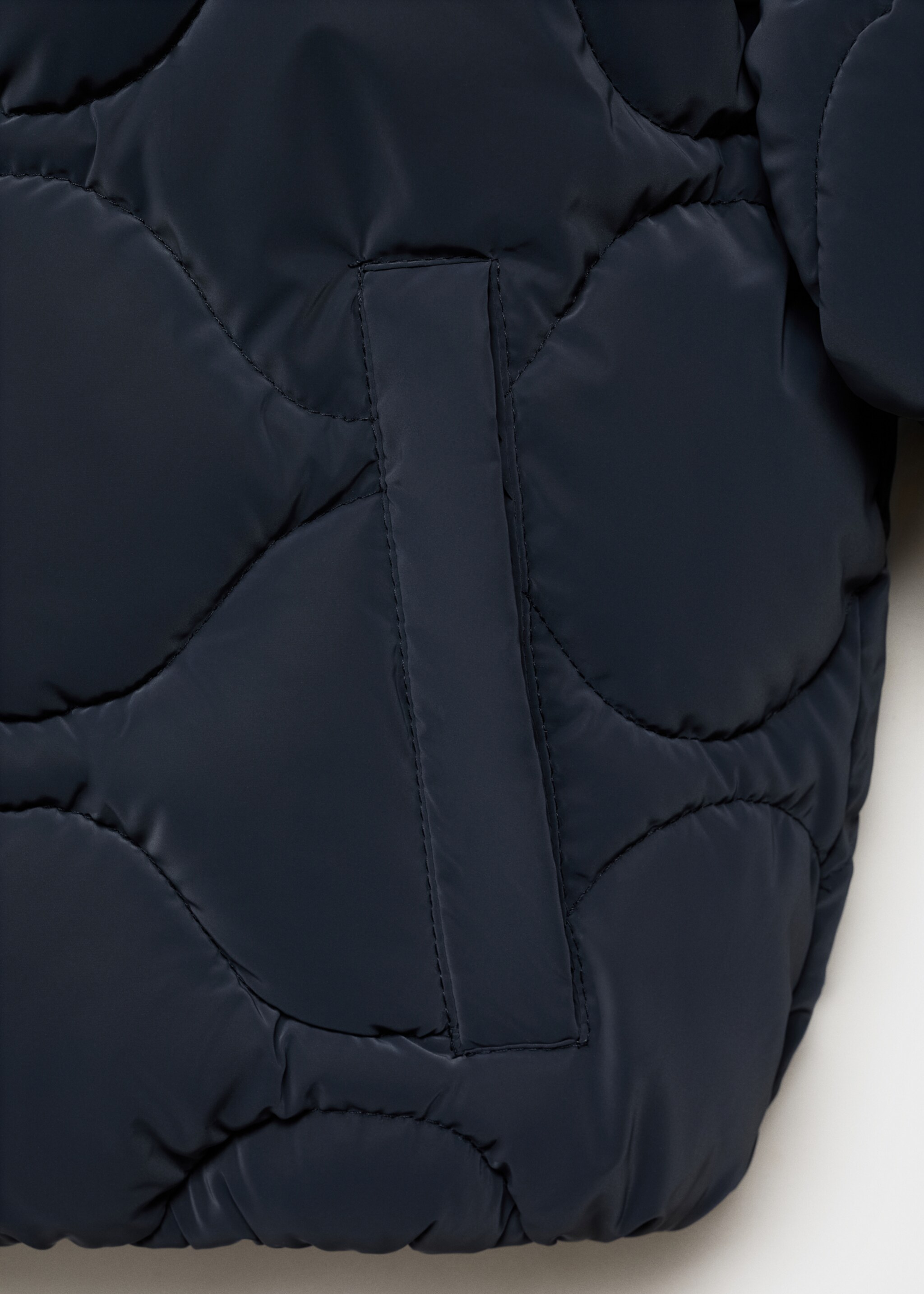 Anorak acolchado - Detalle del artículo 0, Azul marino oscuro. Ref: 17067759-00.