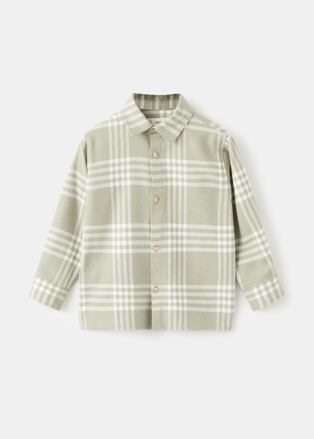 Cotton checked shirt