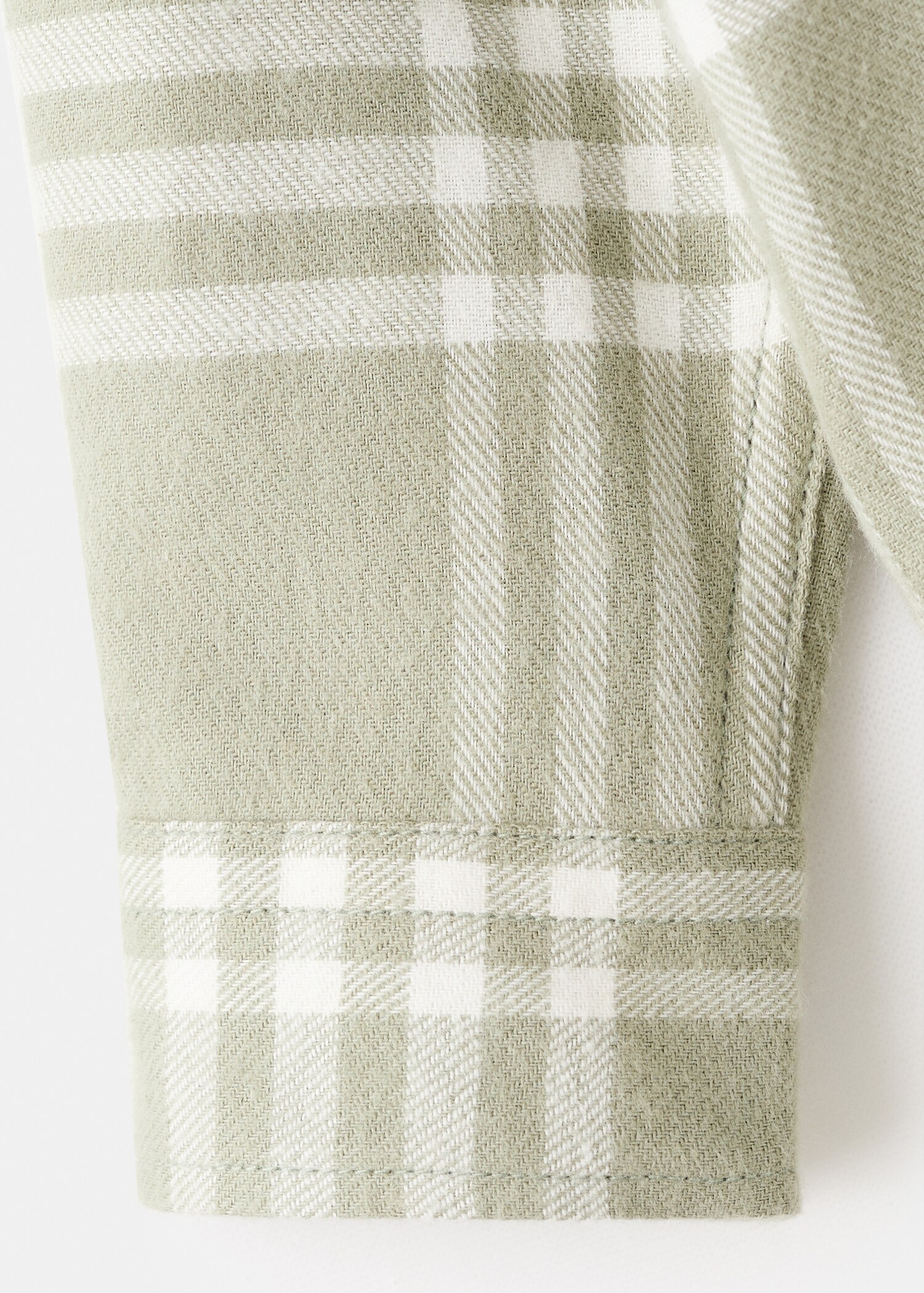 Chemise à carreaux en coton - Détail de l'article 0