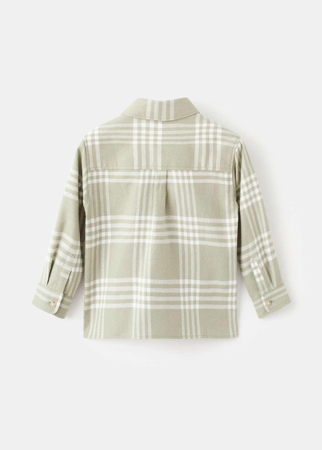 Cotton checked shirt