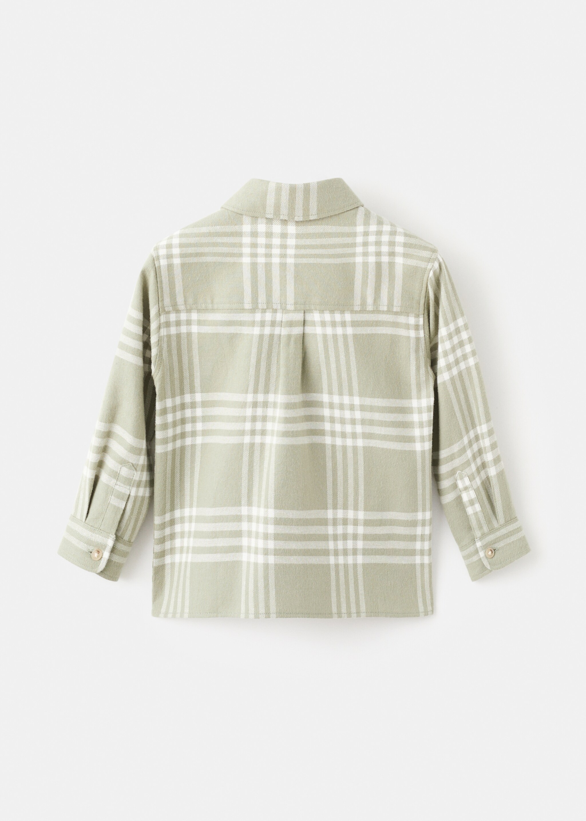 Chemise oliver - Verso de l’article, Vert. Ref: 17067765-00.