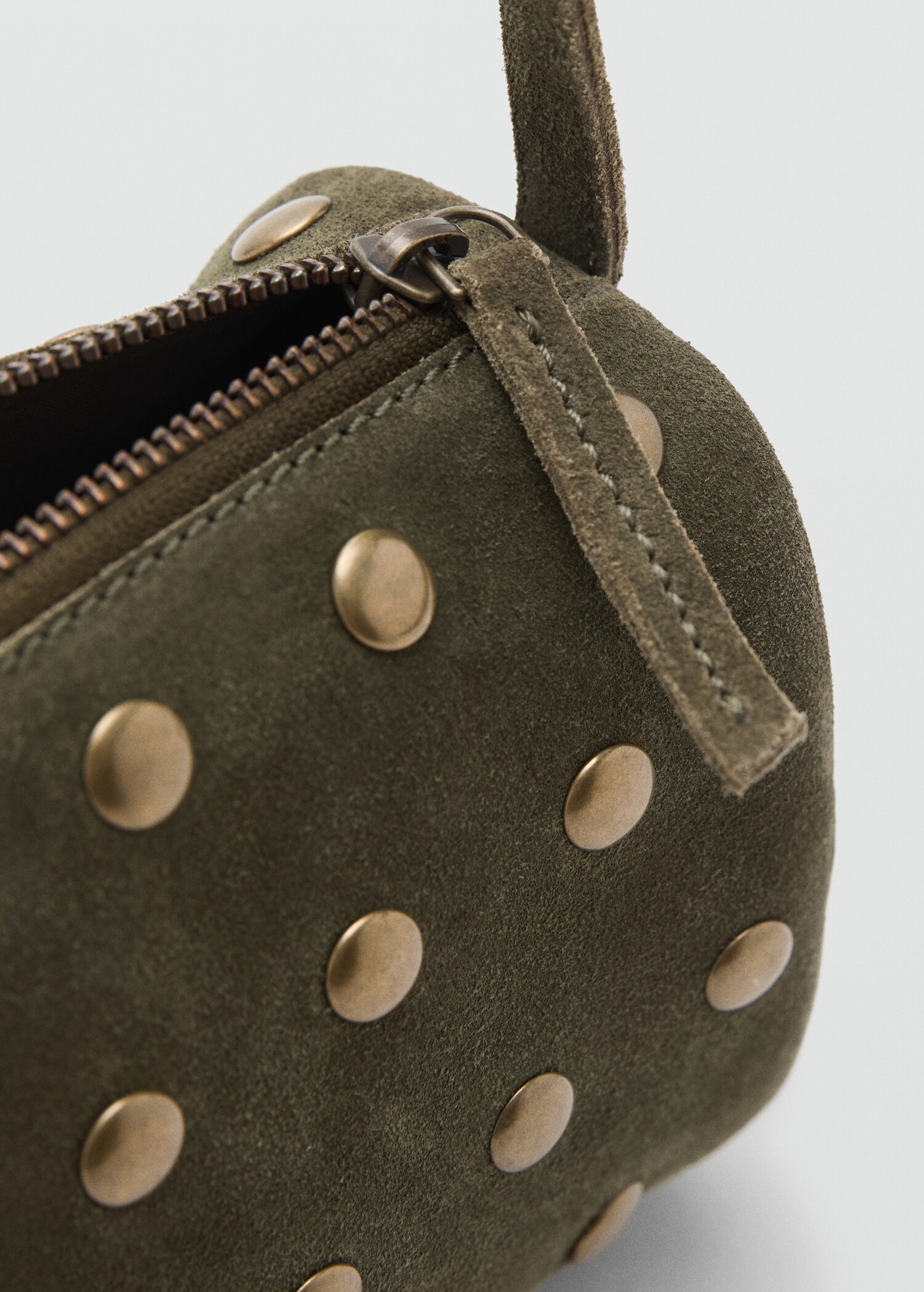 Round leather bag - Details of the article 1
