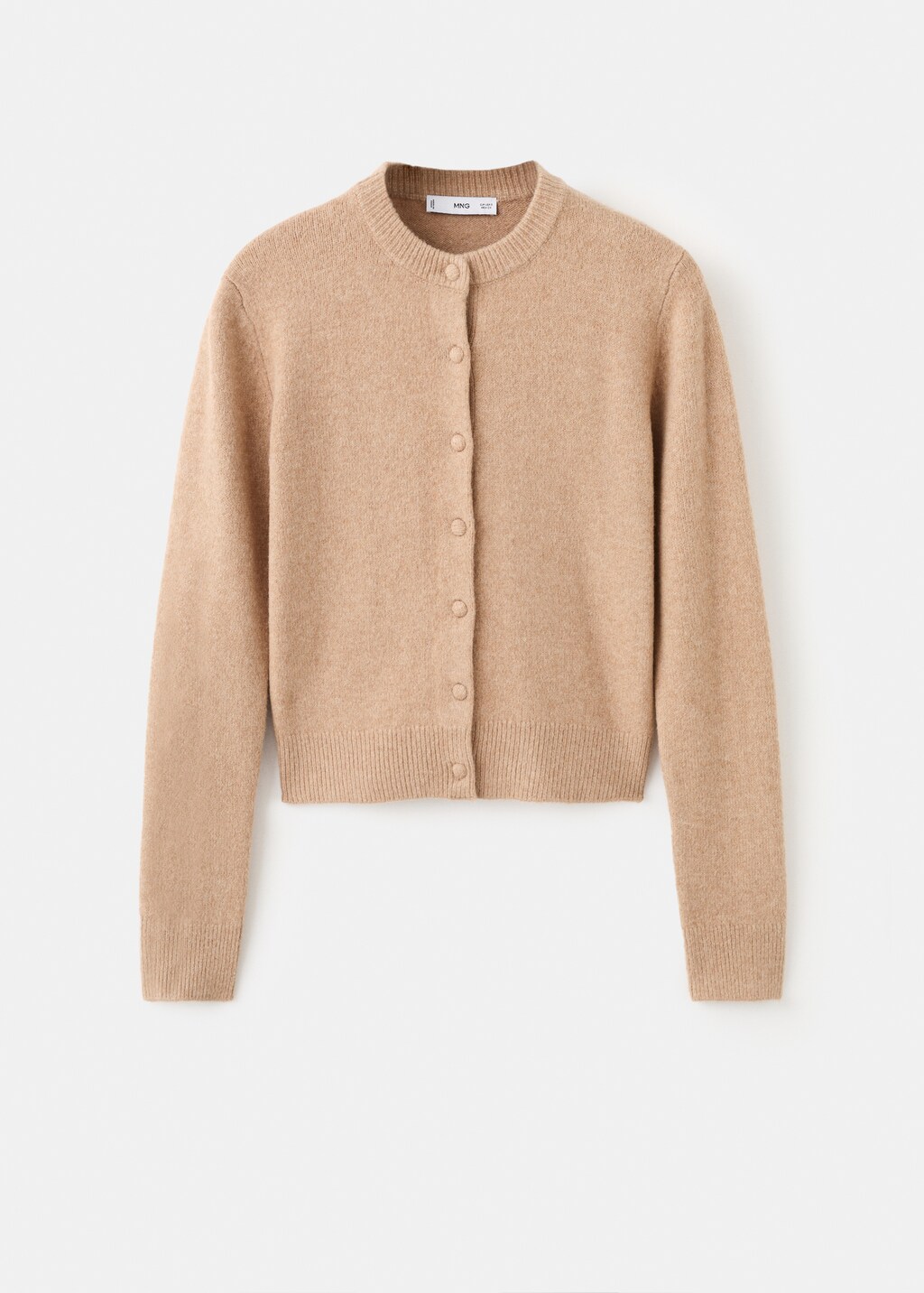 Mango Knitted button cardigan