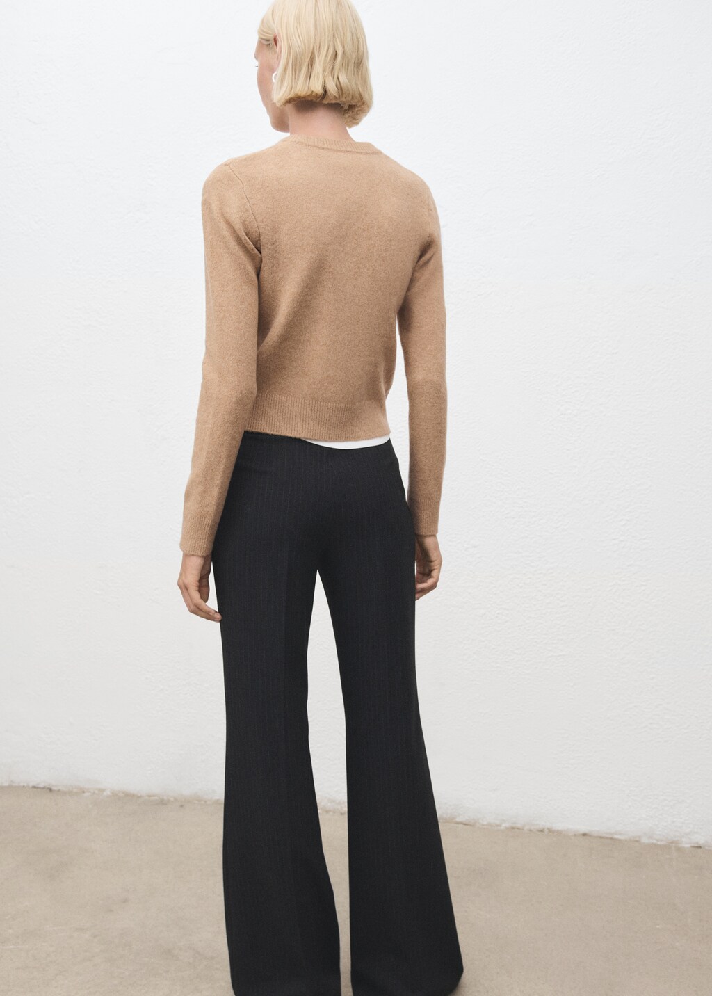 Mango Knitted button cardigan