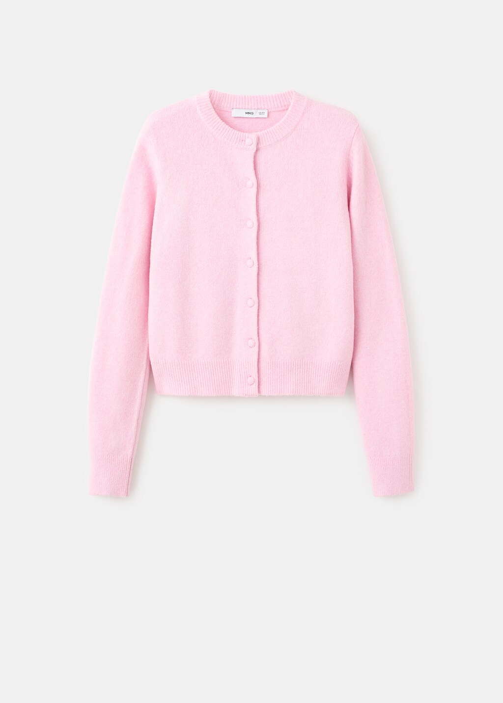 Mango Knitted button cardigan